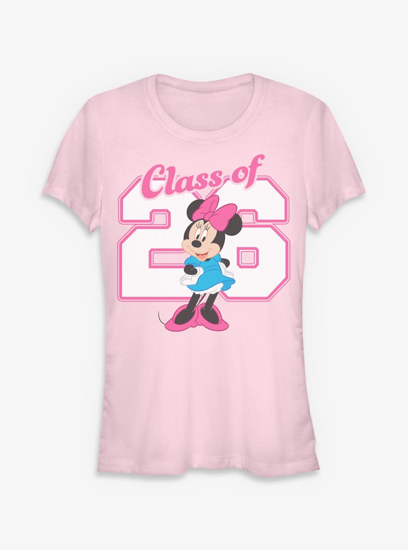 Disney Minnie Mouse Pose Class Of 26 Girls T-Shirt, , hi-res