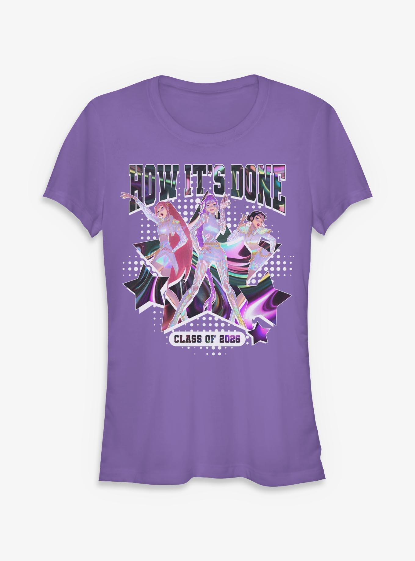 KPop Demon Hunters HUNTR/X Class Of 2026 Girls T-Shirt, , hi-res