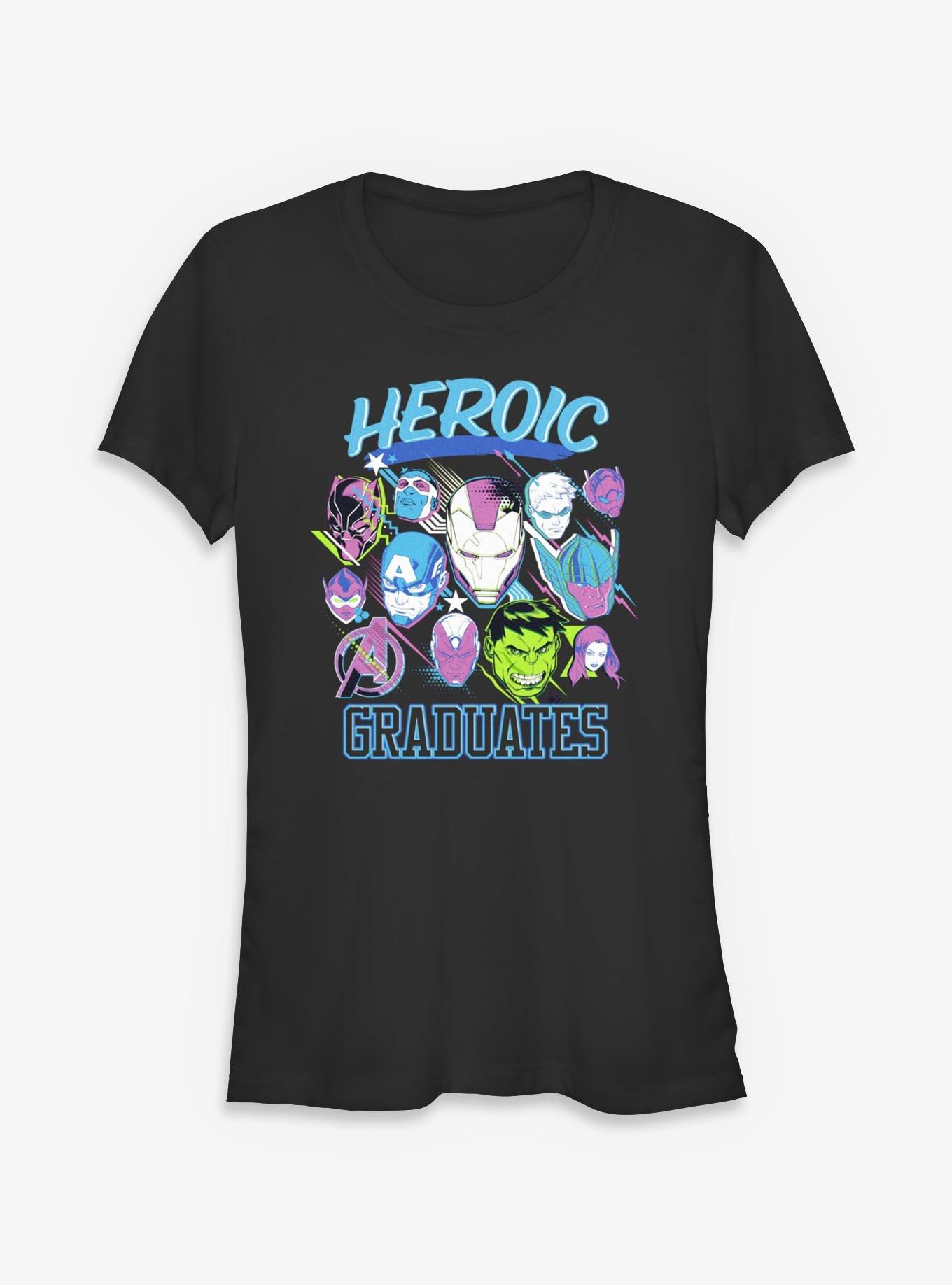 Marvel Avengers Heroic Grad Girls T-Shirt, , hi-res