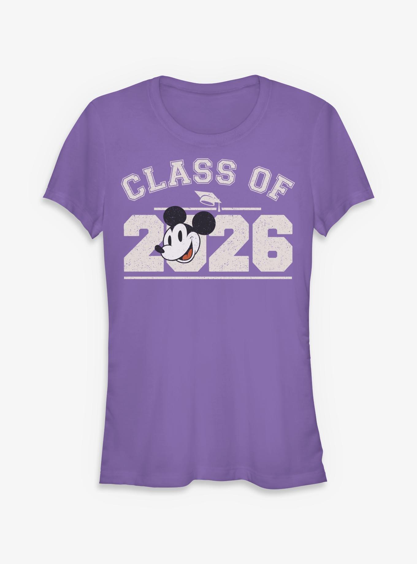 Disney Mickey Mouse Grad Mickey 2026 Class Girls T-Shirt, , hi-res