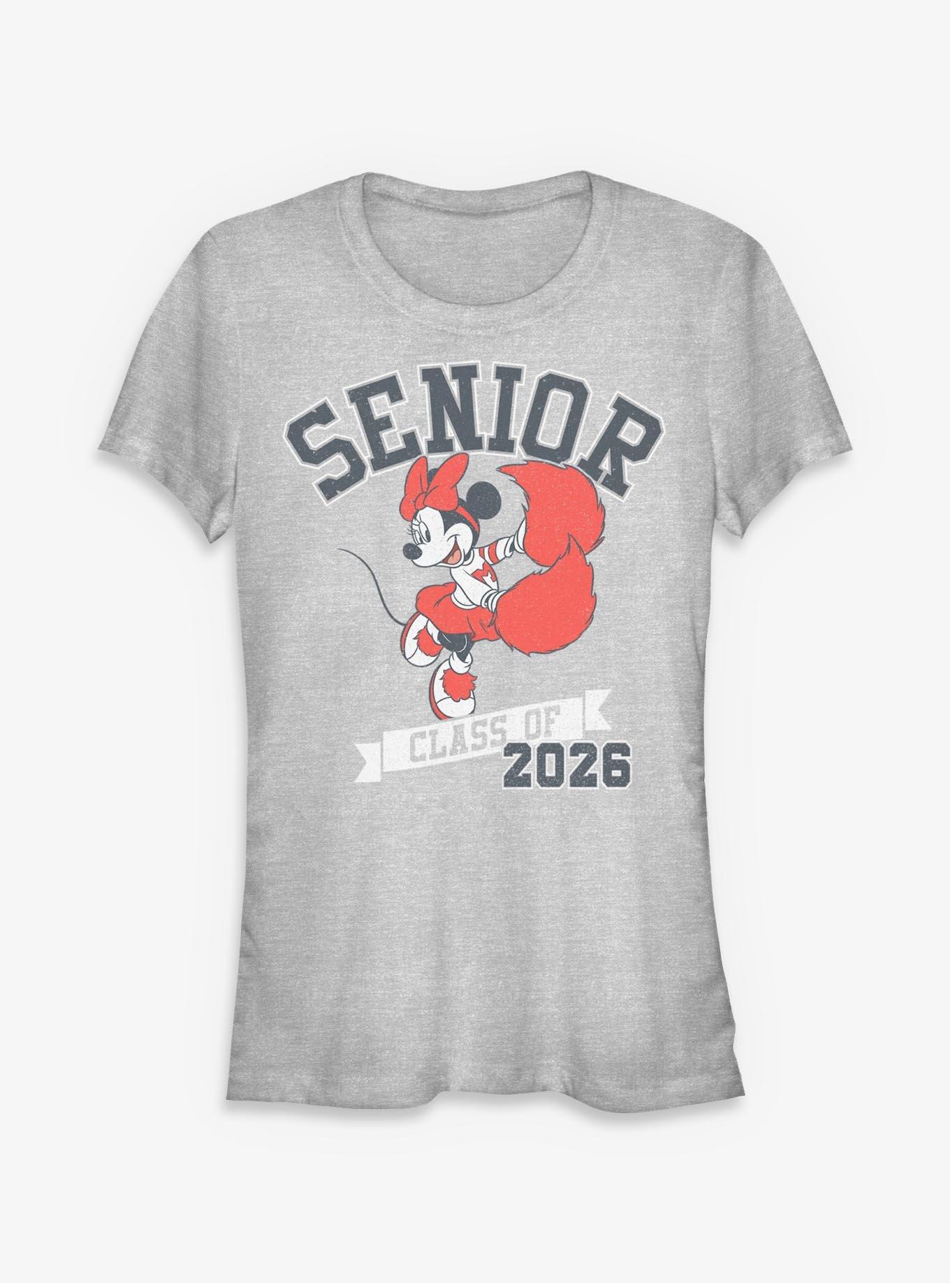 Disney Minnie Mouse Senior Class Of 2026 Girls T-Shirt, , hi-res