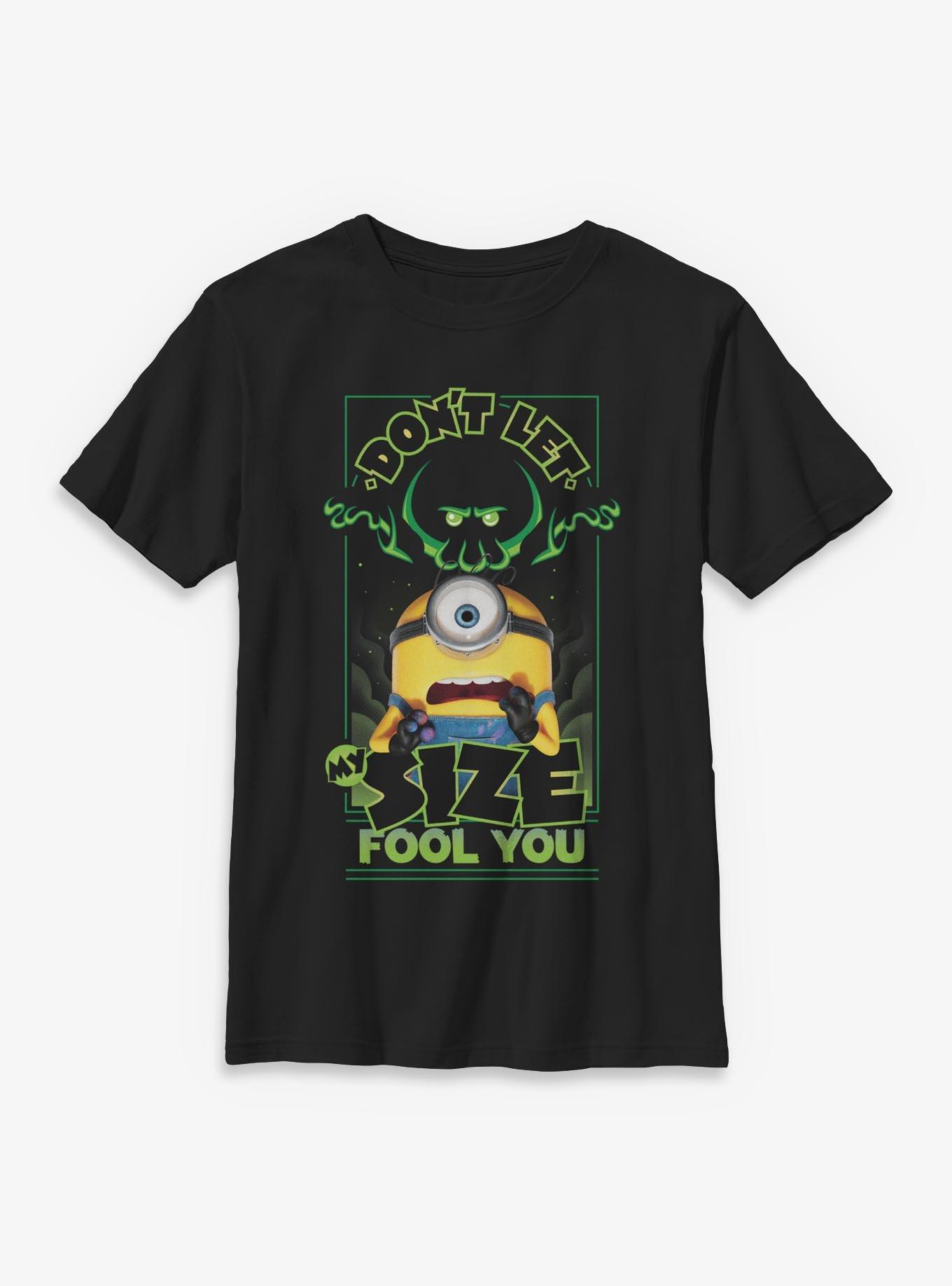 Minions Don't Let My Size Fool You Youth T-Shirt, , hi-res