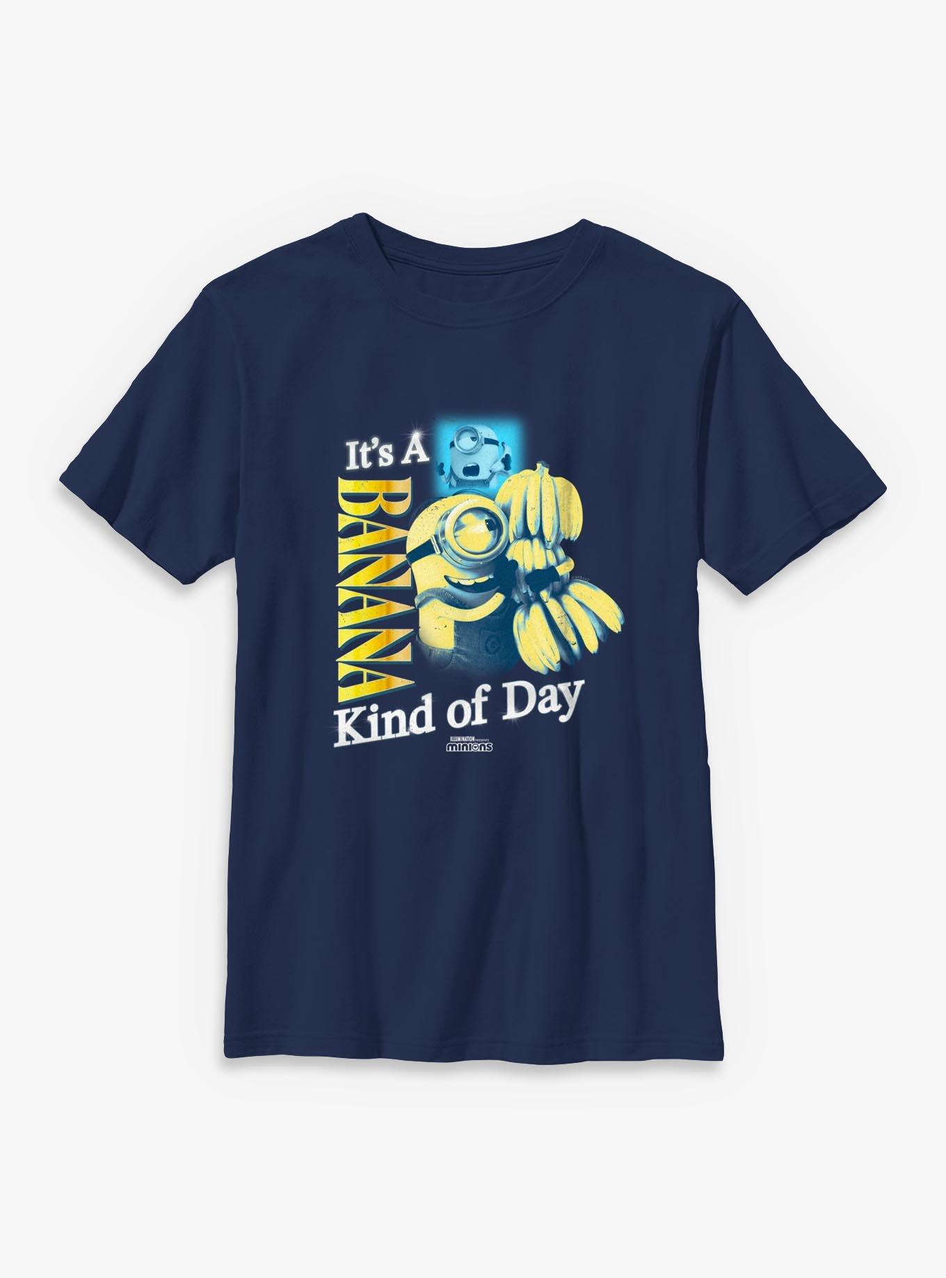 Minions It's A Banana Kind Of Day Youth T-Shirt, , hi-res