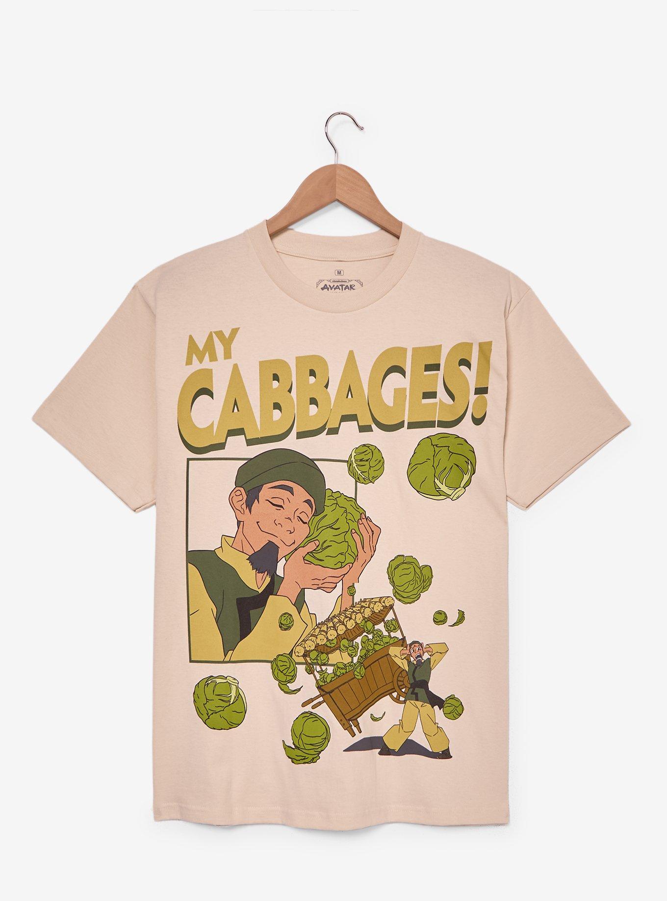 Avatar: The Last Airbender Cabbage Man Multi-Portrait T-Shirt - BoxLunch Exclusive, , hi-res