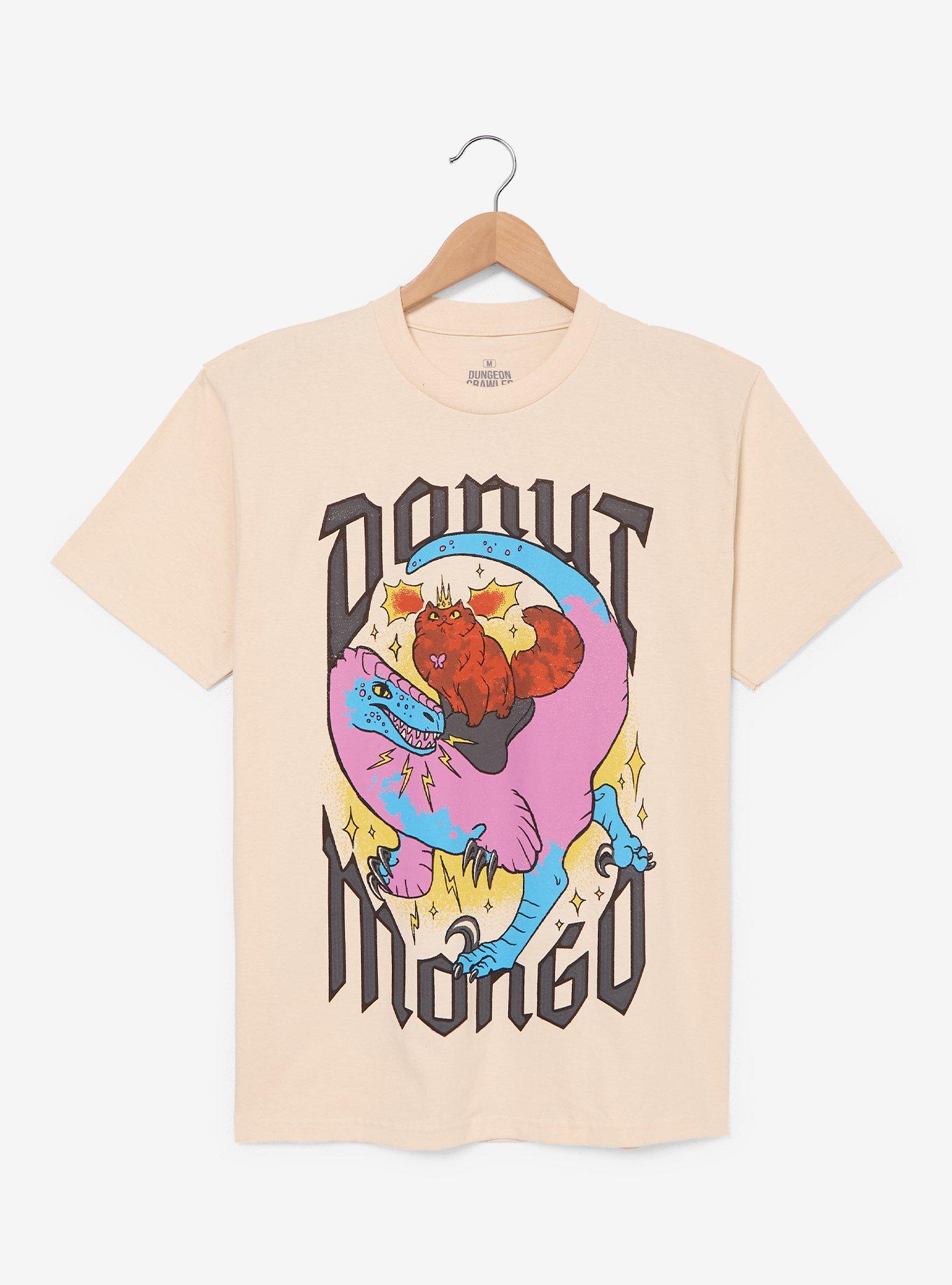 Dungeon Crawler Carl Donut & Mongo T-Shirt - BoxLunch Exclusive, , hi-res