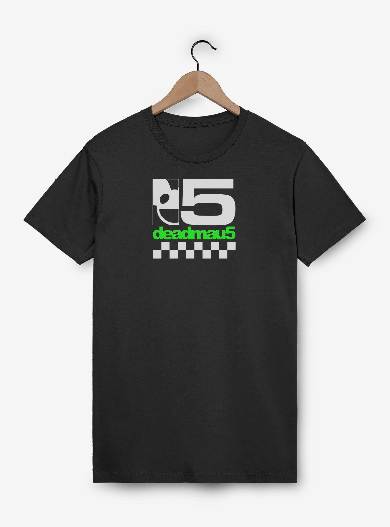 Deadmau5 Checkered Past T-Shirt, BLACK, hi-res