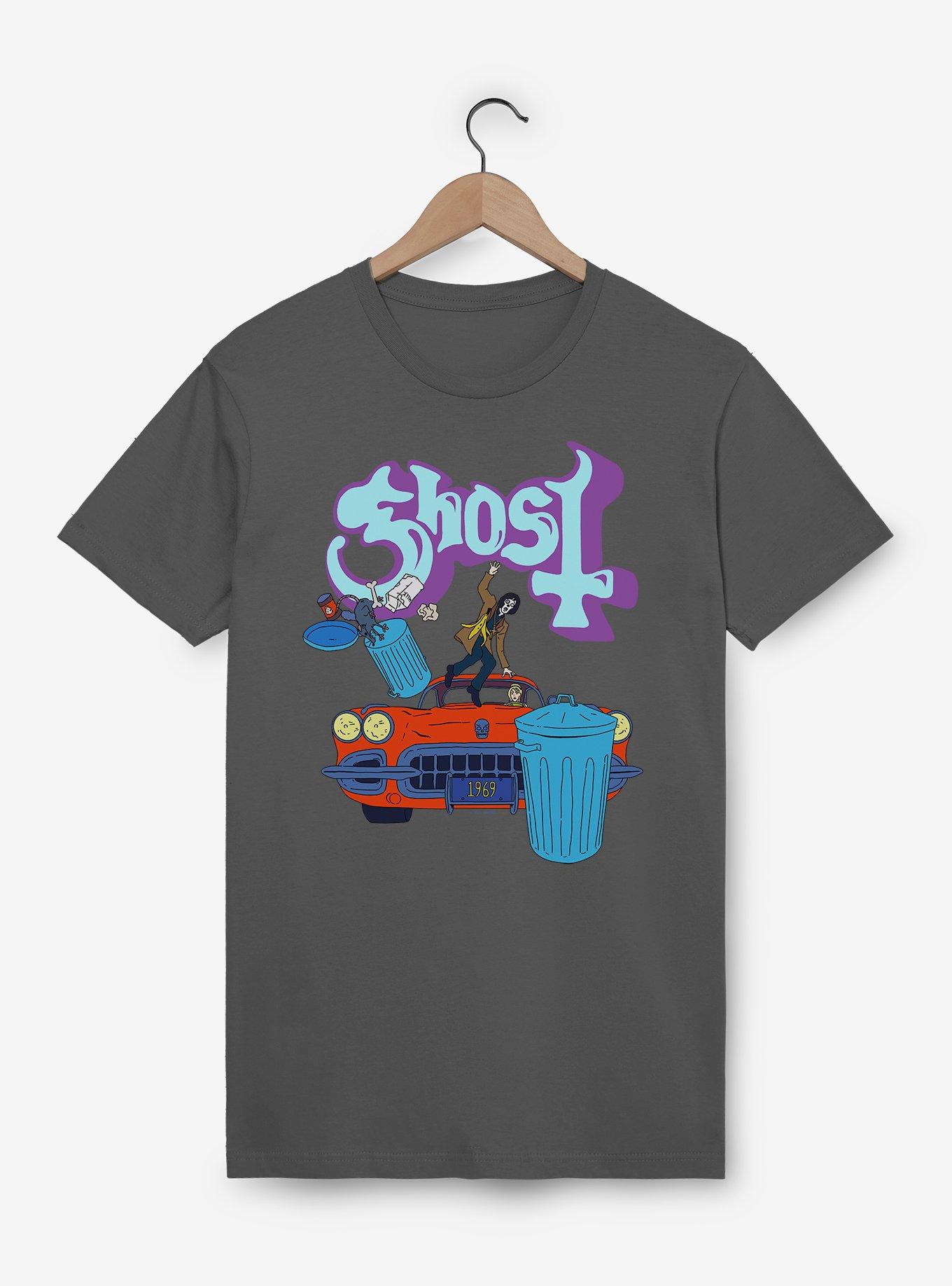Ghost Taking Out The Trash T-Shirt, , hi-res