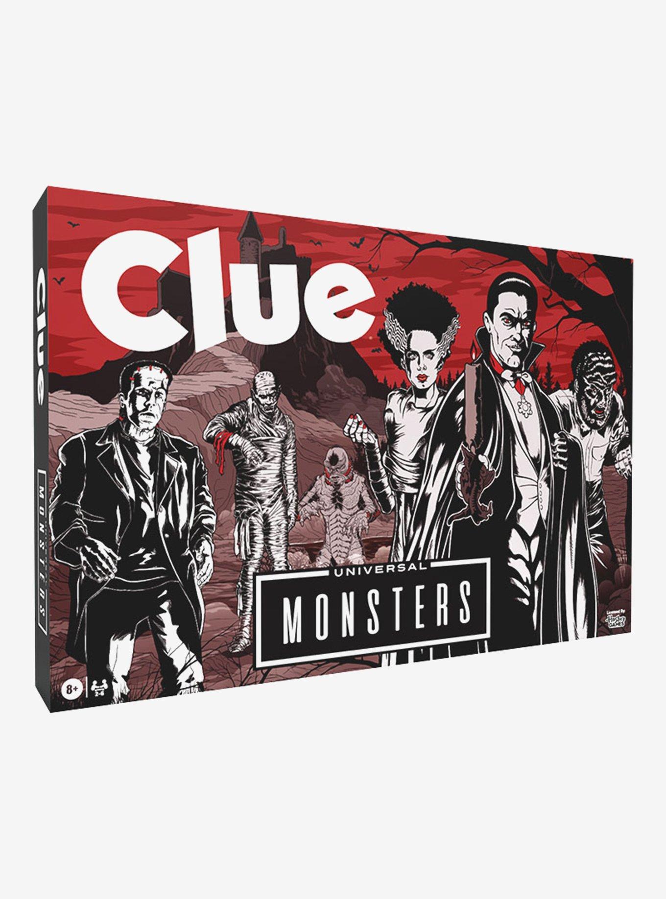 Universal Monsters Clue Game