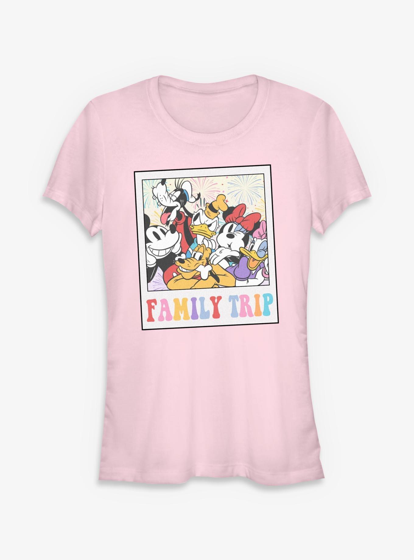Disney Mickey Mouse Family Trip Polaroid Girls T-Shirt, , hi-res