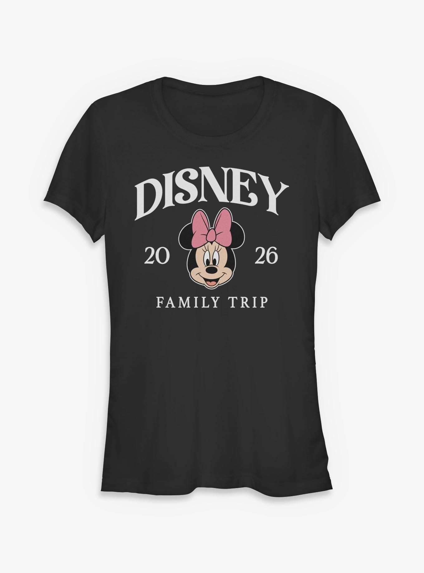Disney Minnie Mouse Family Trip 2026 Girls T-Shirt, , hi-res