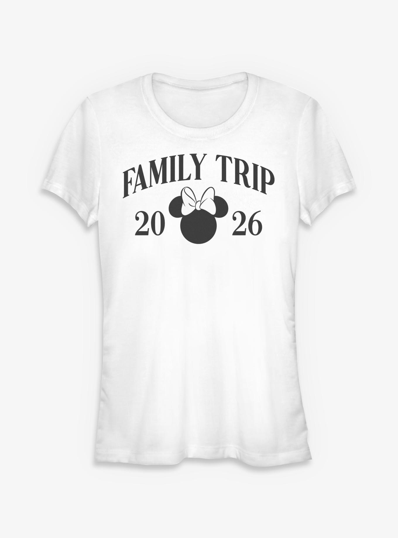 Disney Minnie Mouse Family Trip 2026 Girls T-Shirt, , hi-res