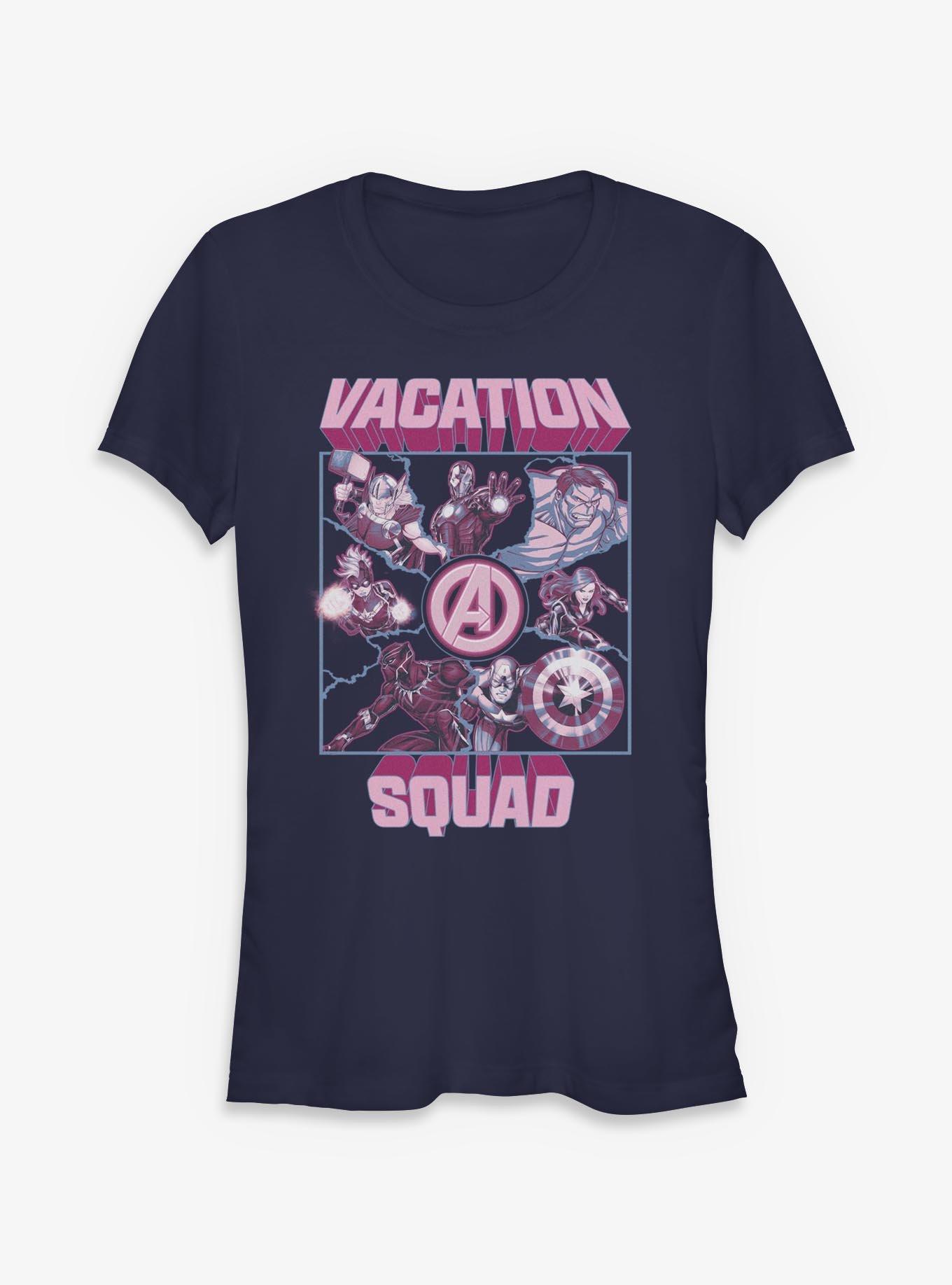 Marvel Avengers Vacation Squad Girls T-Shirt, , hi-res