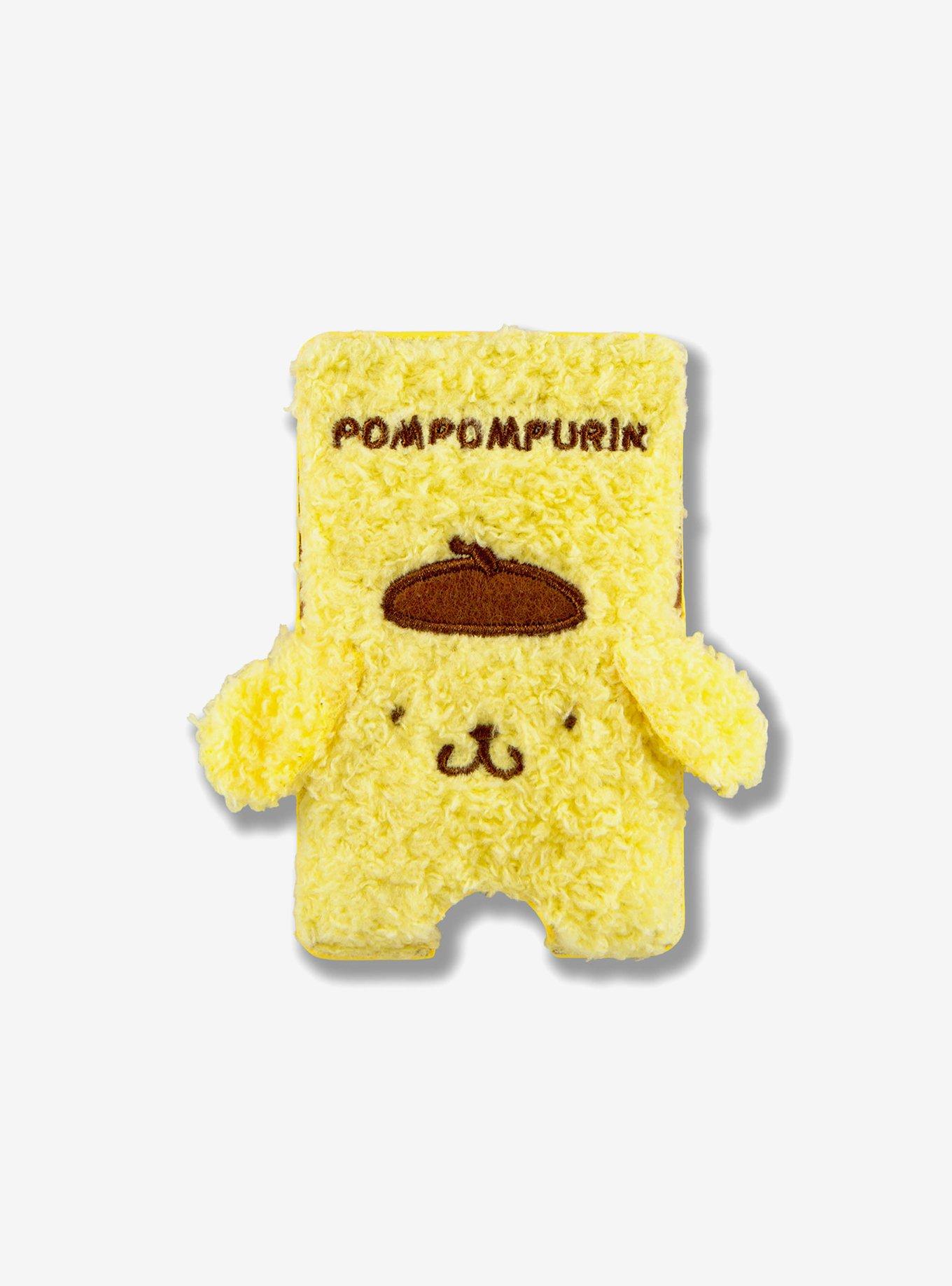 Sonix x Pompompurin Plush Magnetic Wallet, , hi-res