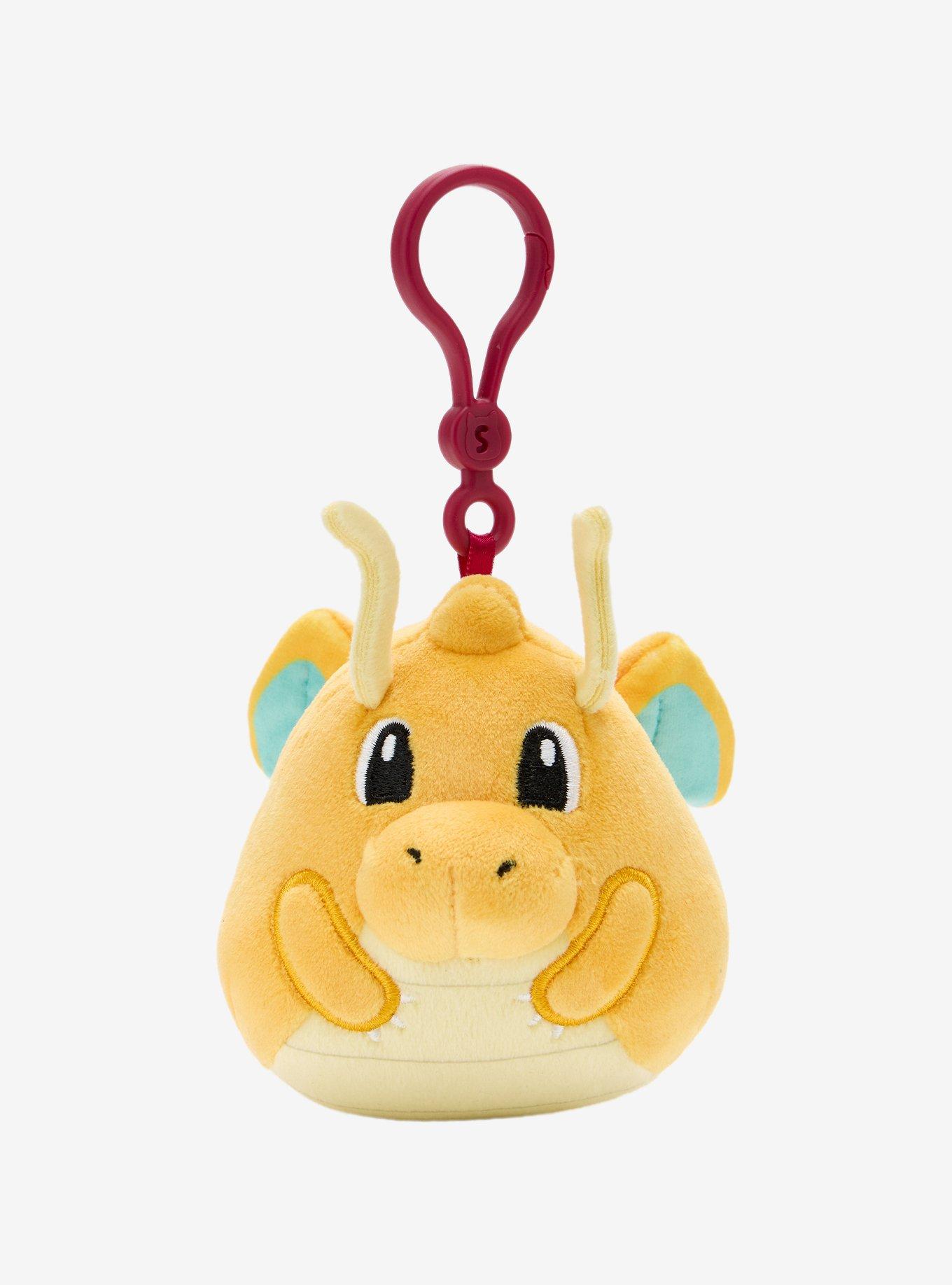 Squishmallows Pok&eacute;mon Dragonite Plush Bag Clip, , hi-res view 1
