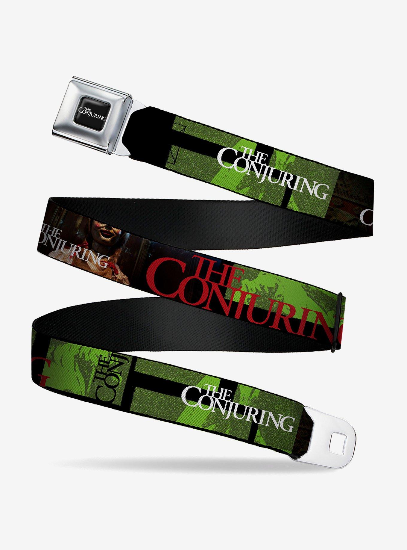 The Conjuring Annabelle Pose and Blocks Youth Seatbelt Buckle Belt, , hi-res