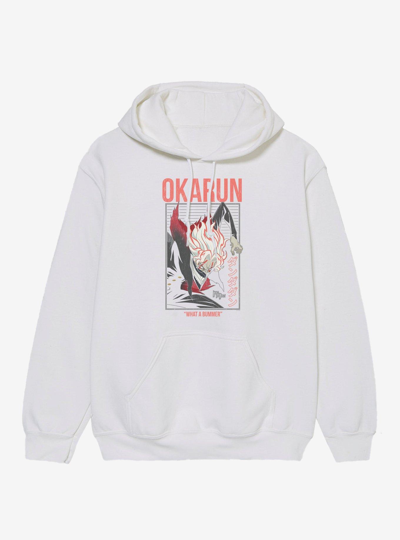 Dandadan Okarun What A Bummer Hoodie, , hi-res