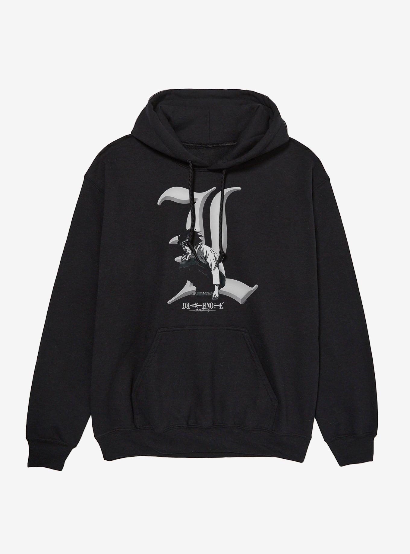 Death Note L Portrait Hoodie
