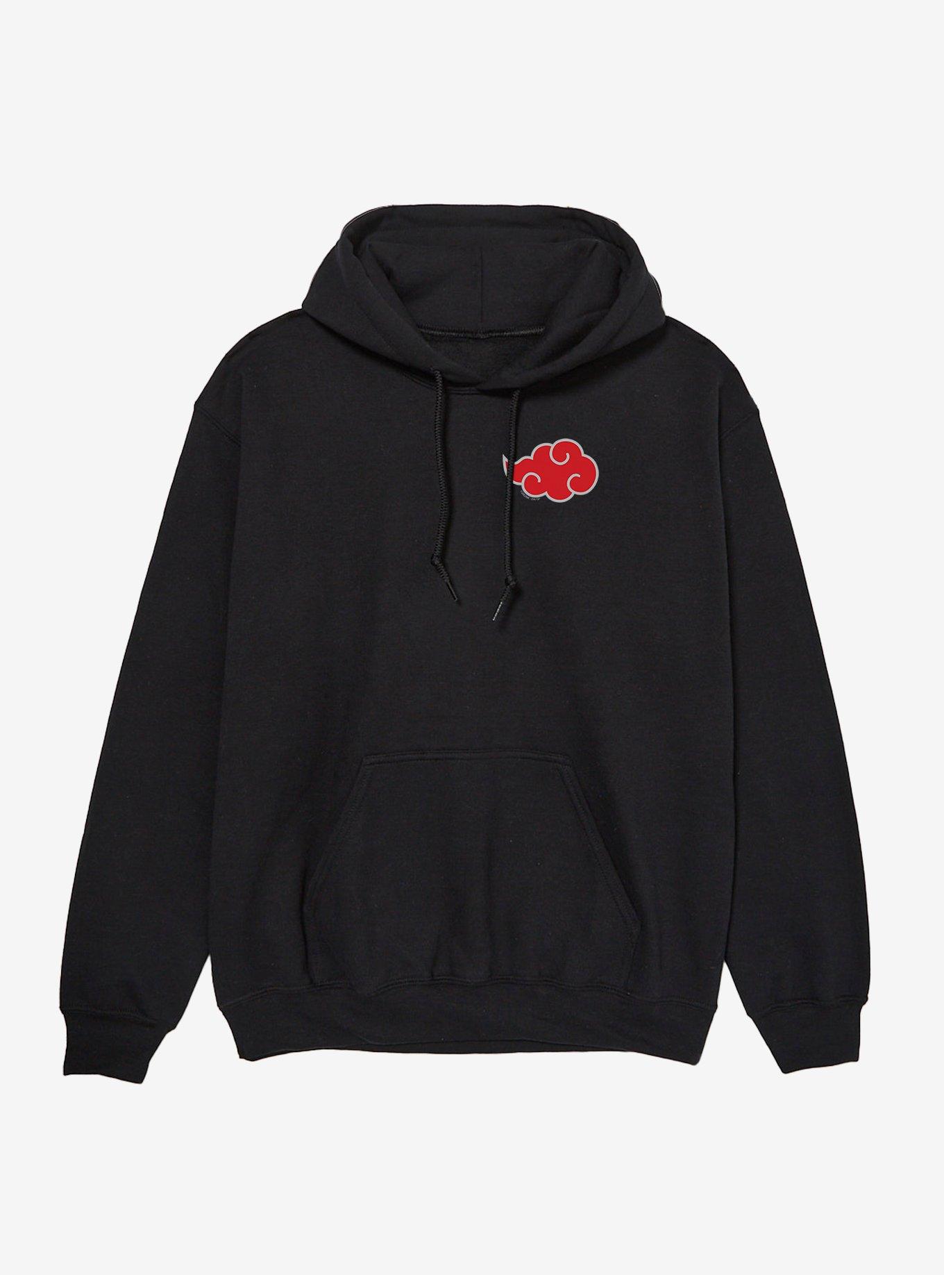 Naruto Akatsuki Hoodie, BLACK, hi-res