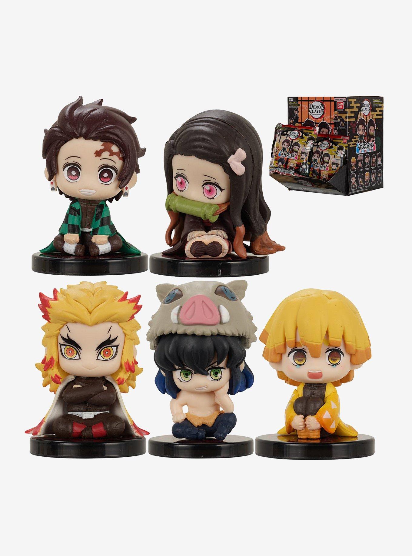 Demon Slayer: Kimetsu no Yaiba Characters Sitting Gashapon Blind Bag Figure, , hi-res