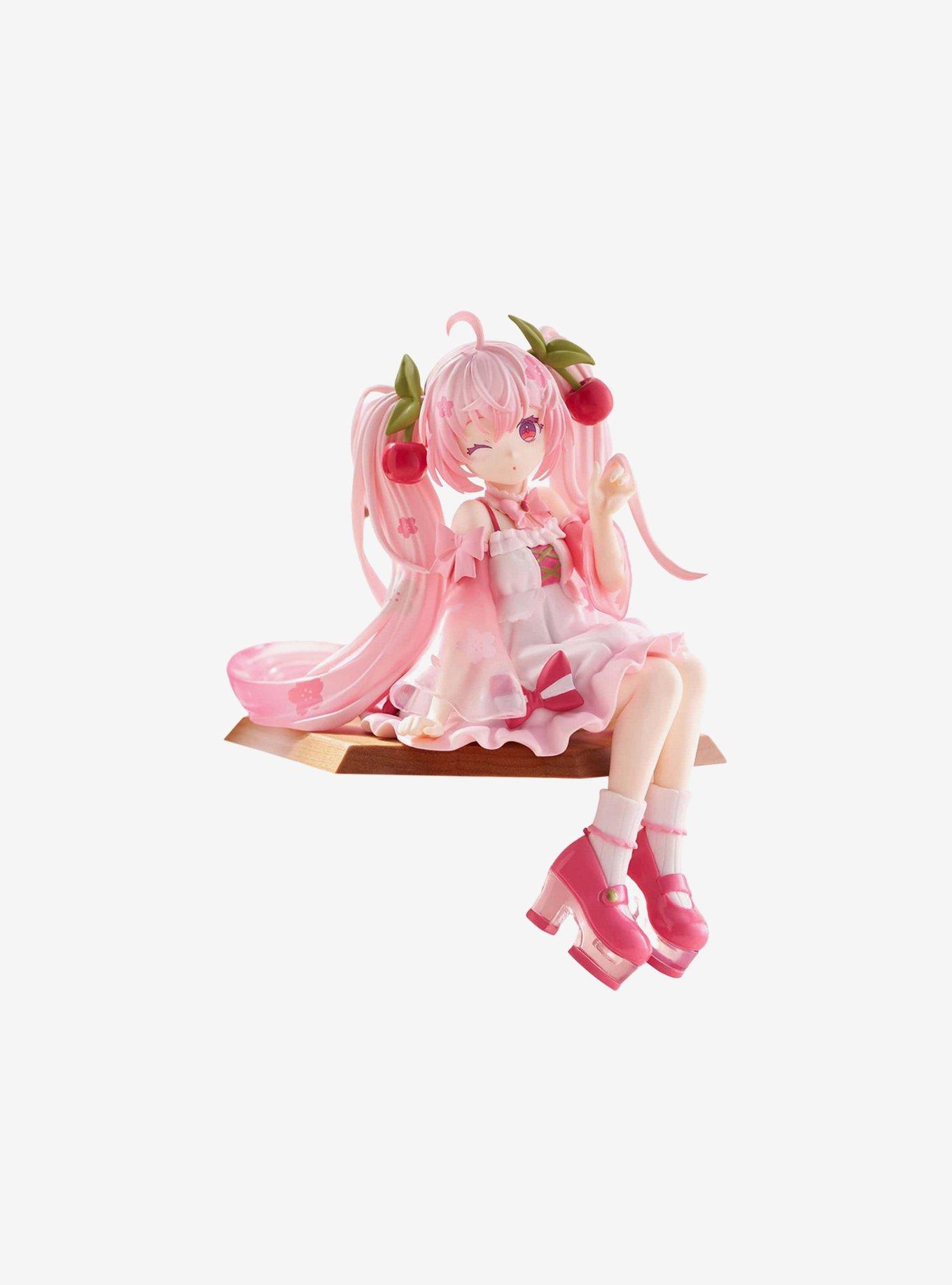 Vocaloid Sakura Miku (2025 Wink Ver.) Noodle Stopper Figure, , hi-res