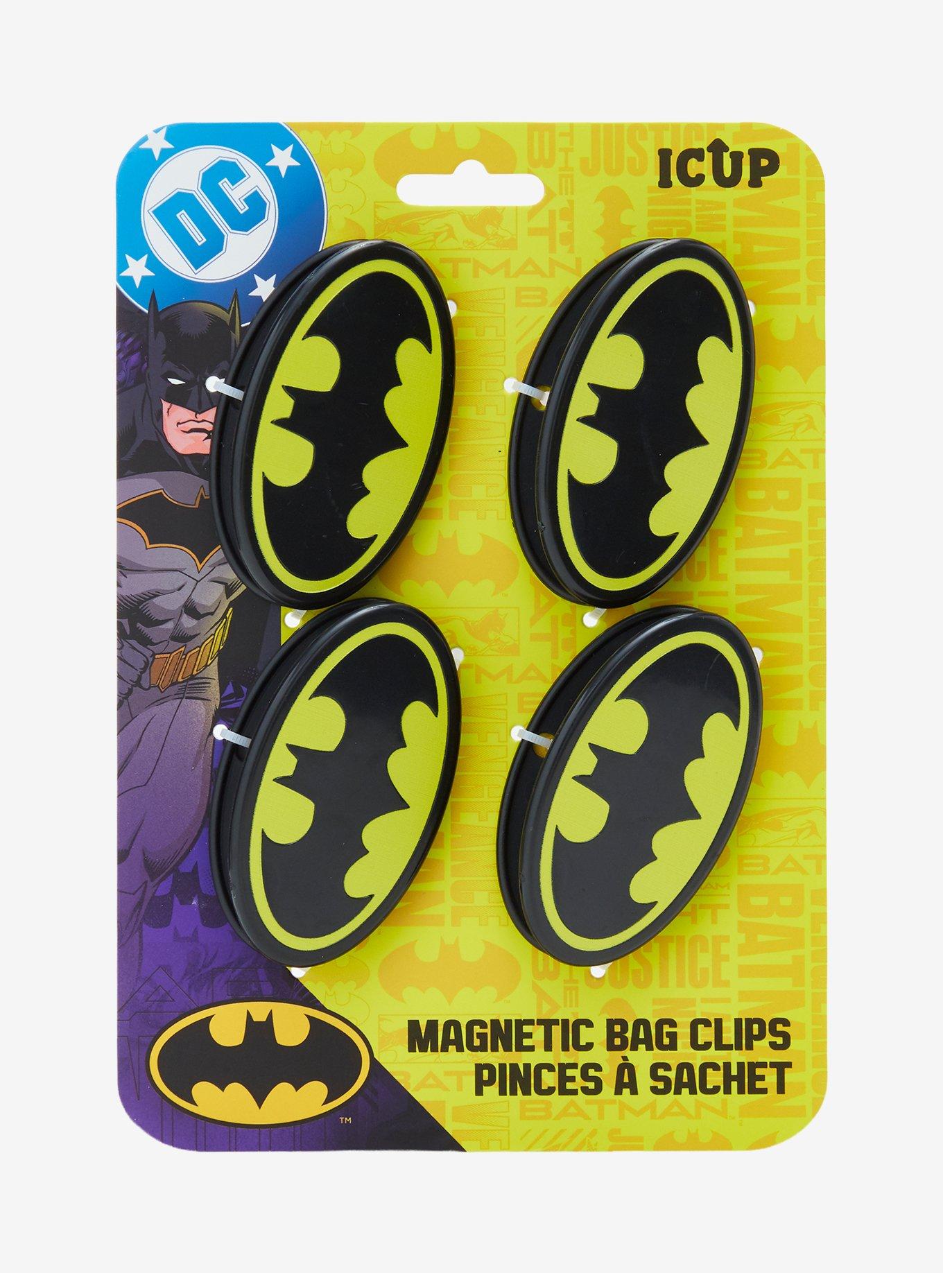 DC Comics Batman Logo Magnetic Bag Clips