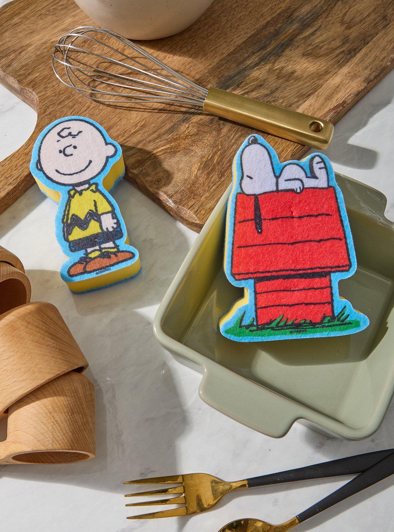 Peanuts Snoopy & Charlie Brown Sponge Set, , hi-res