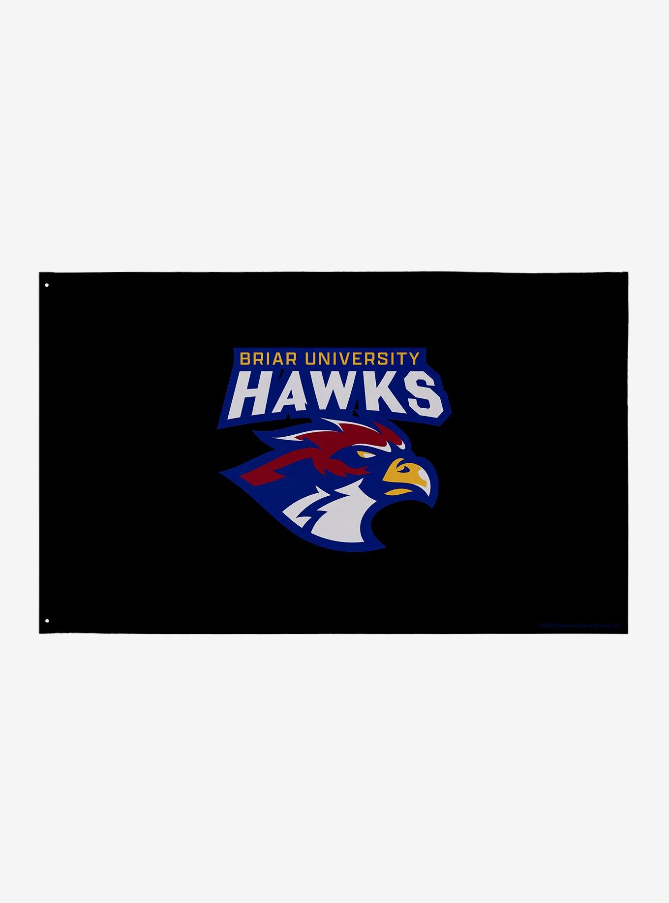 Off Campus Briar University Hawks Hockey Team Flag, , hi-res