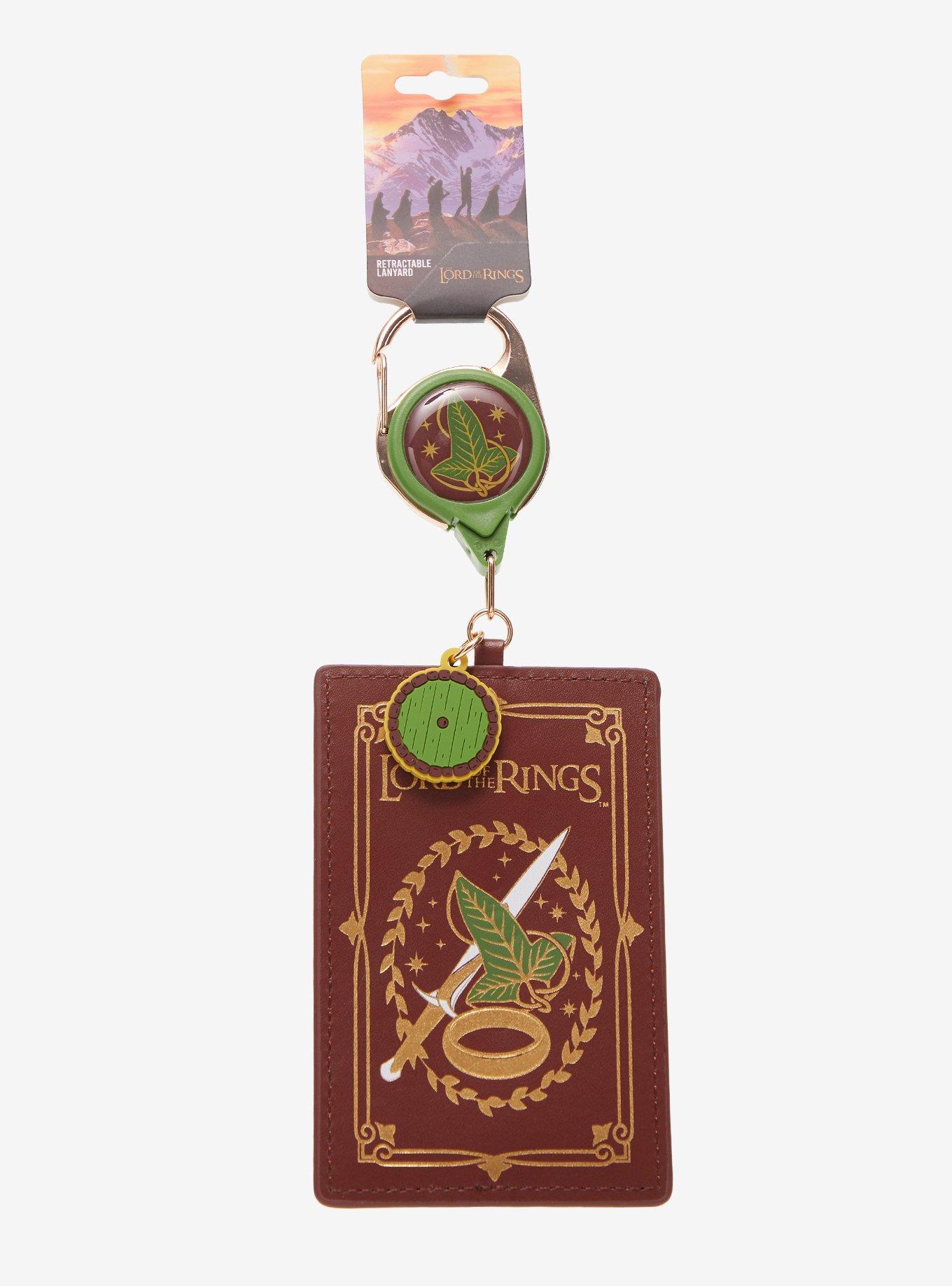 The Lord of The Rings Book Cover Retractable Lanyard