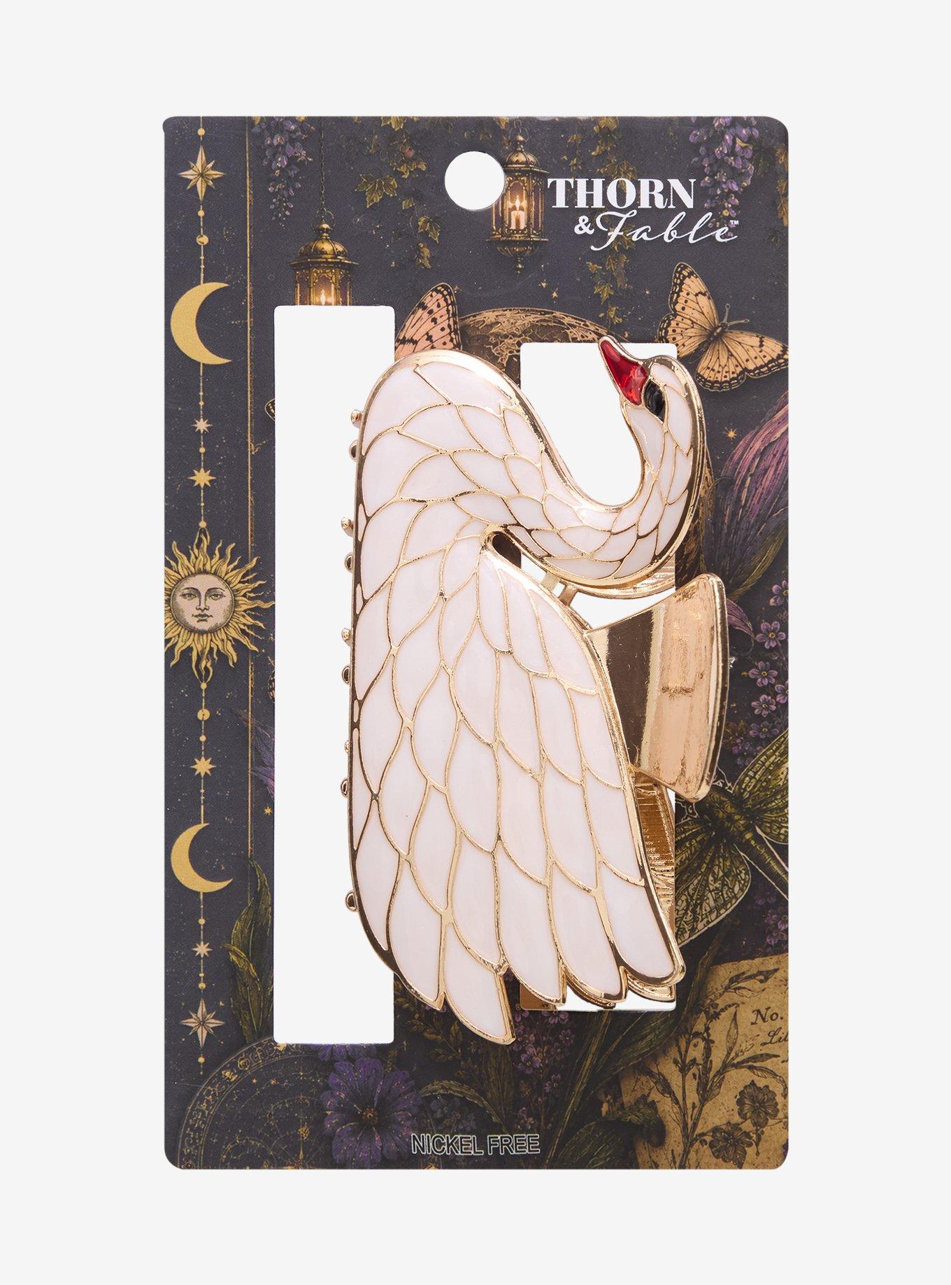 Thorn & Fable Swan Claw Hair Clip