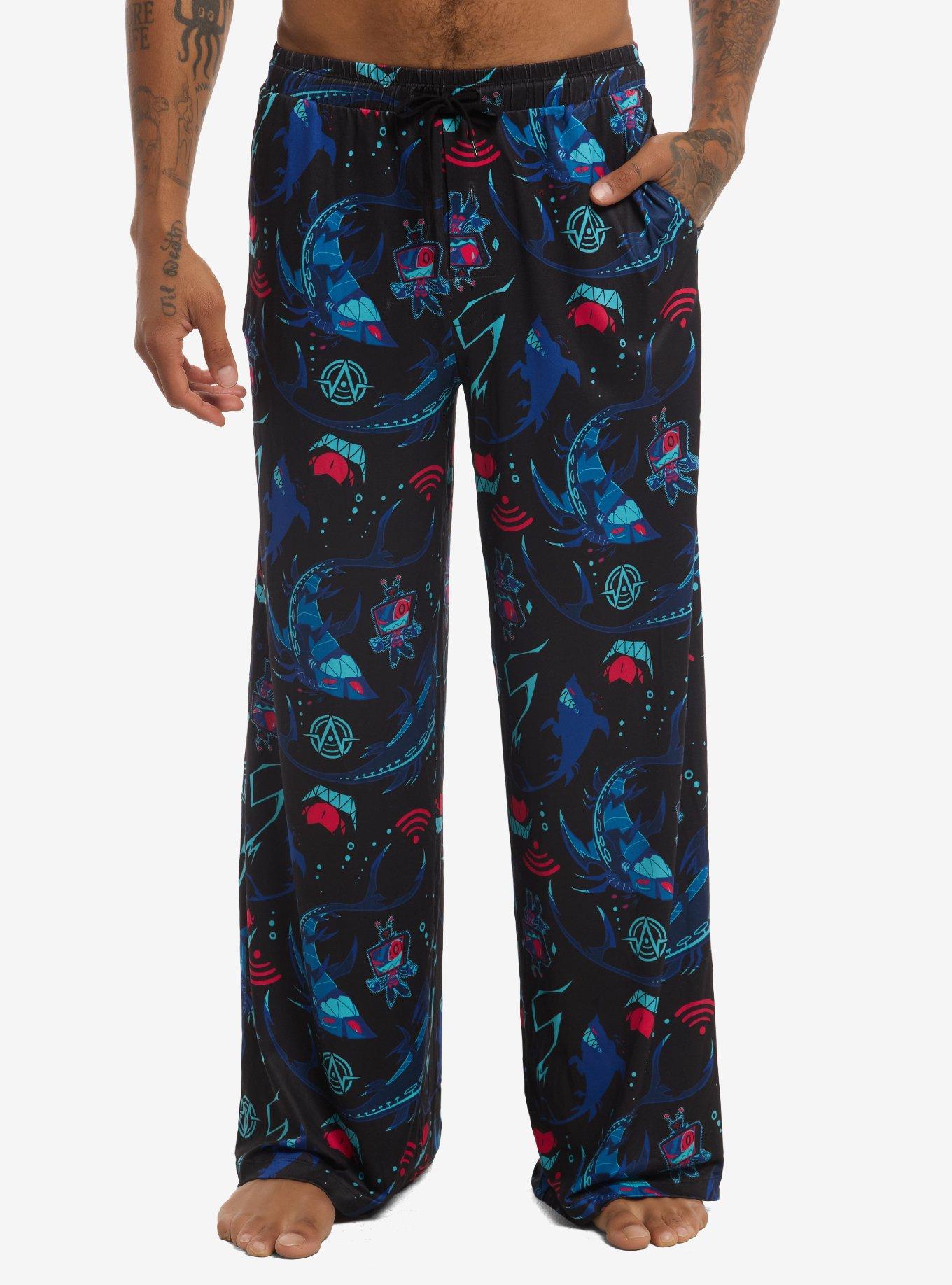 Hazbin Hotel Vox Shark Pajama Pants