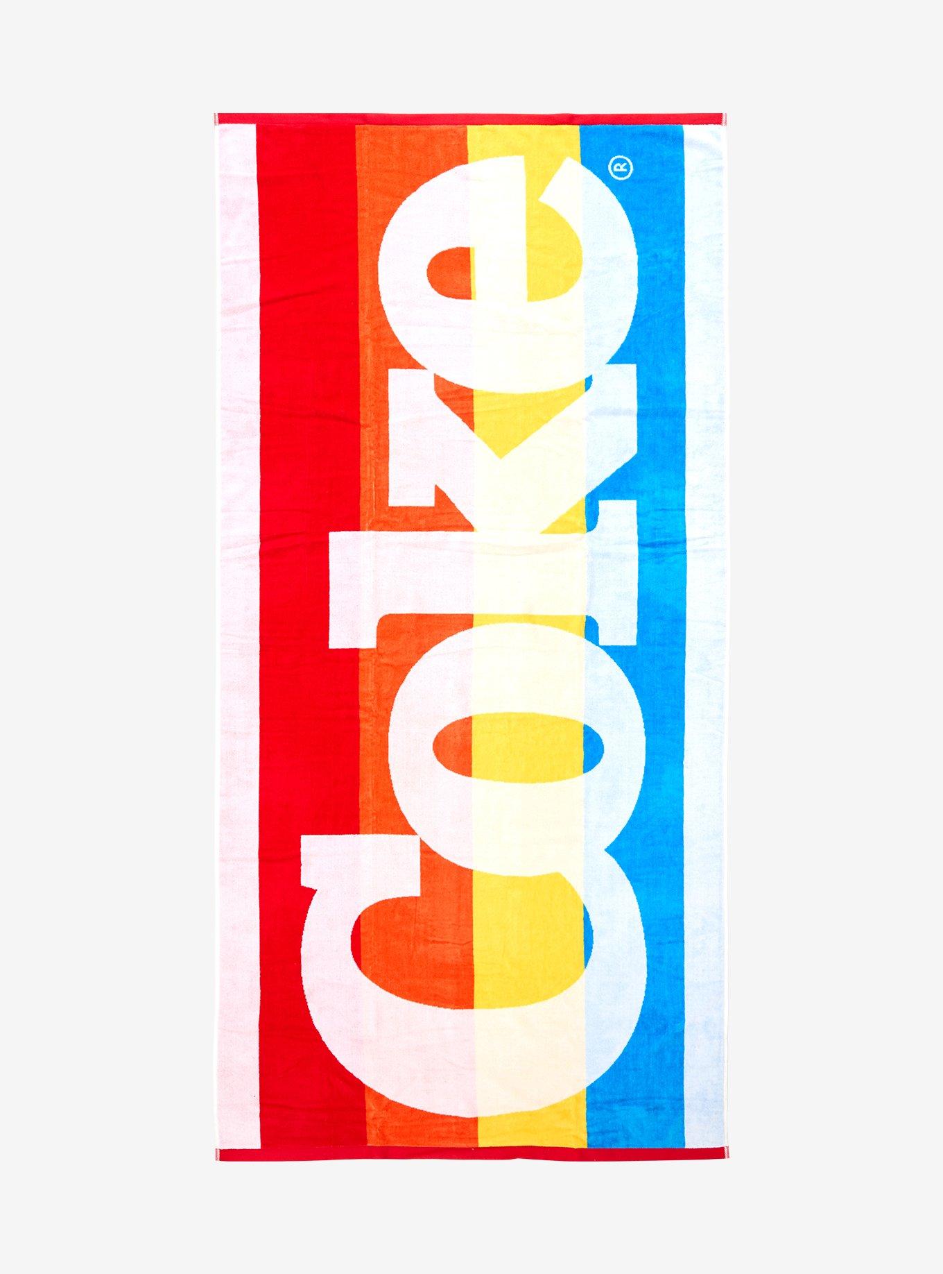 Coca-Cola Colors Beach Towel, , hi-res