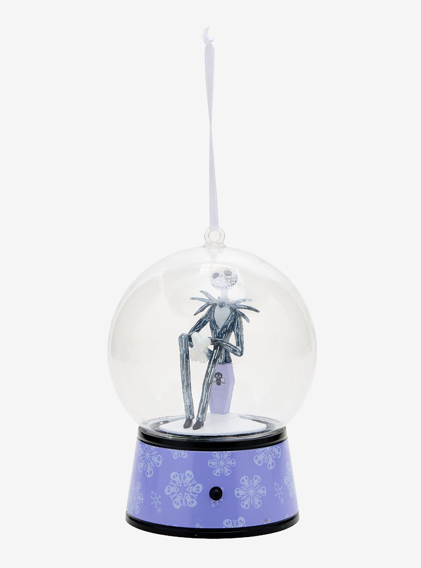 The Nightmare Before Christmas Jack Snow Globe Music Ornament