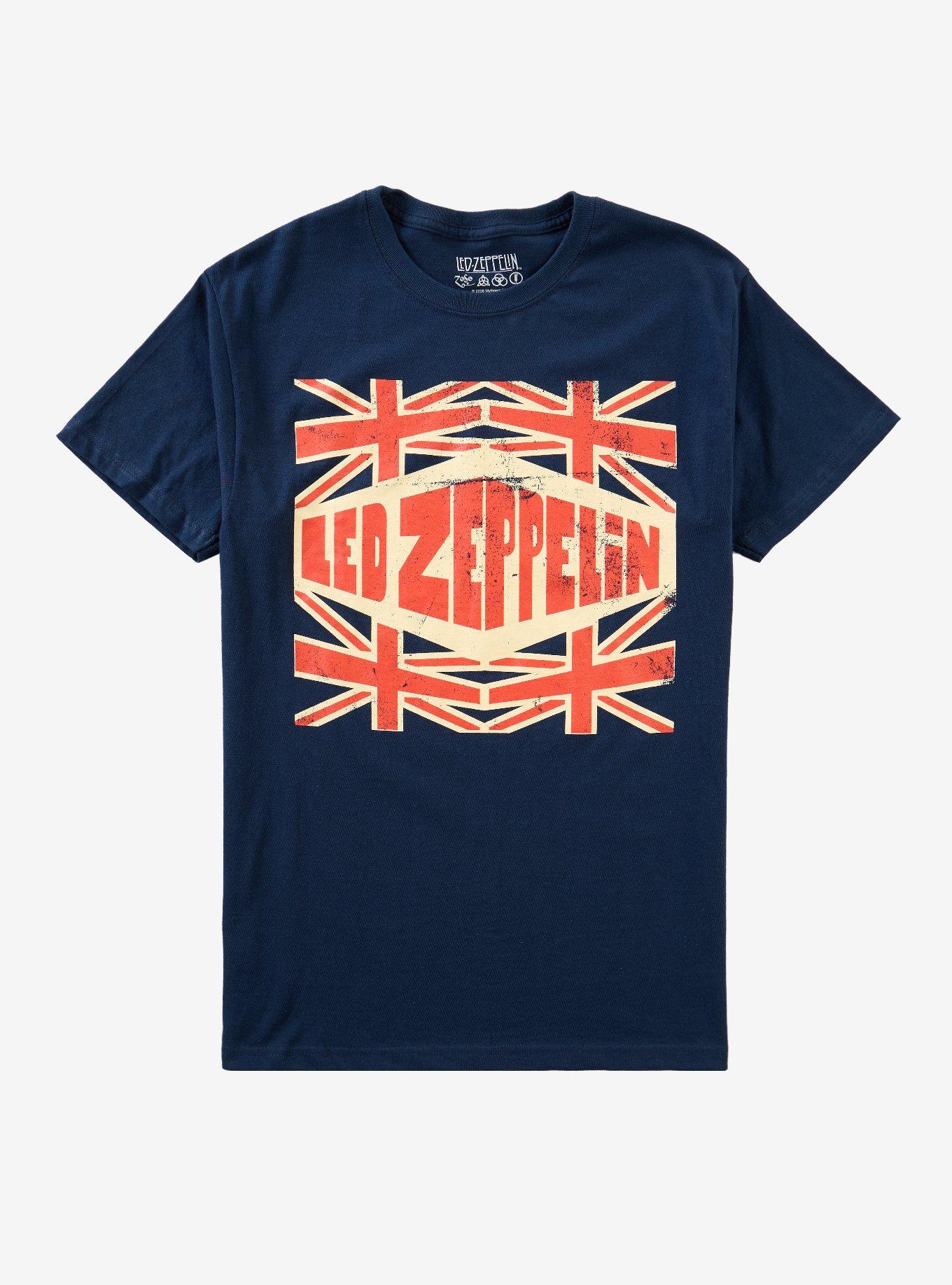 Led Zeppelin Union Jack T-Shirt, , hi-res