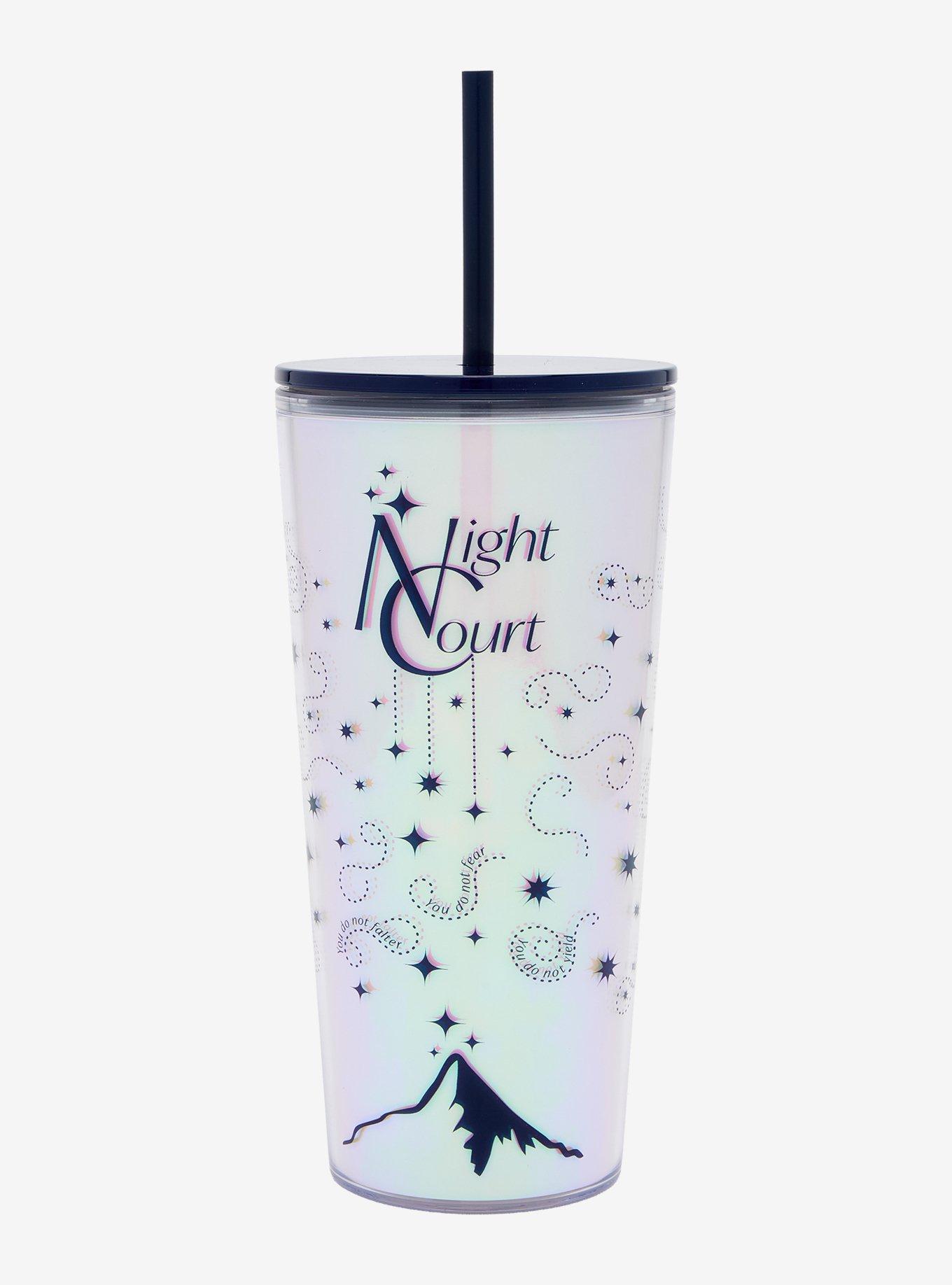 A Court Of Thorns And Roses Night Court Acrylic Travel Cup
