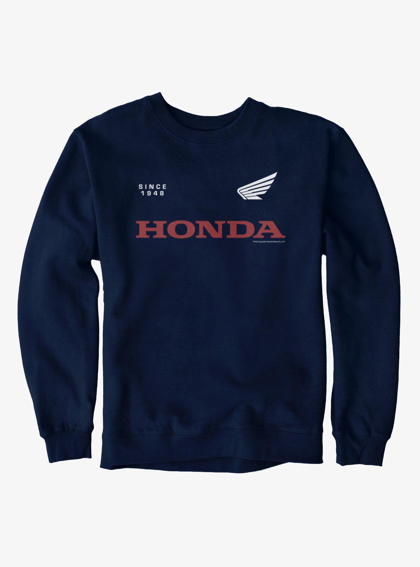 Honda Logo Badges 1948 Sweatshirt, NAVY, hi-res view 1