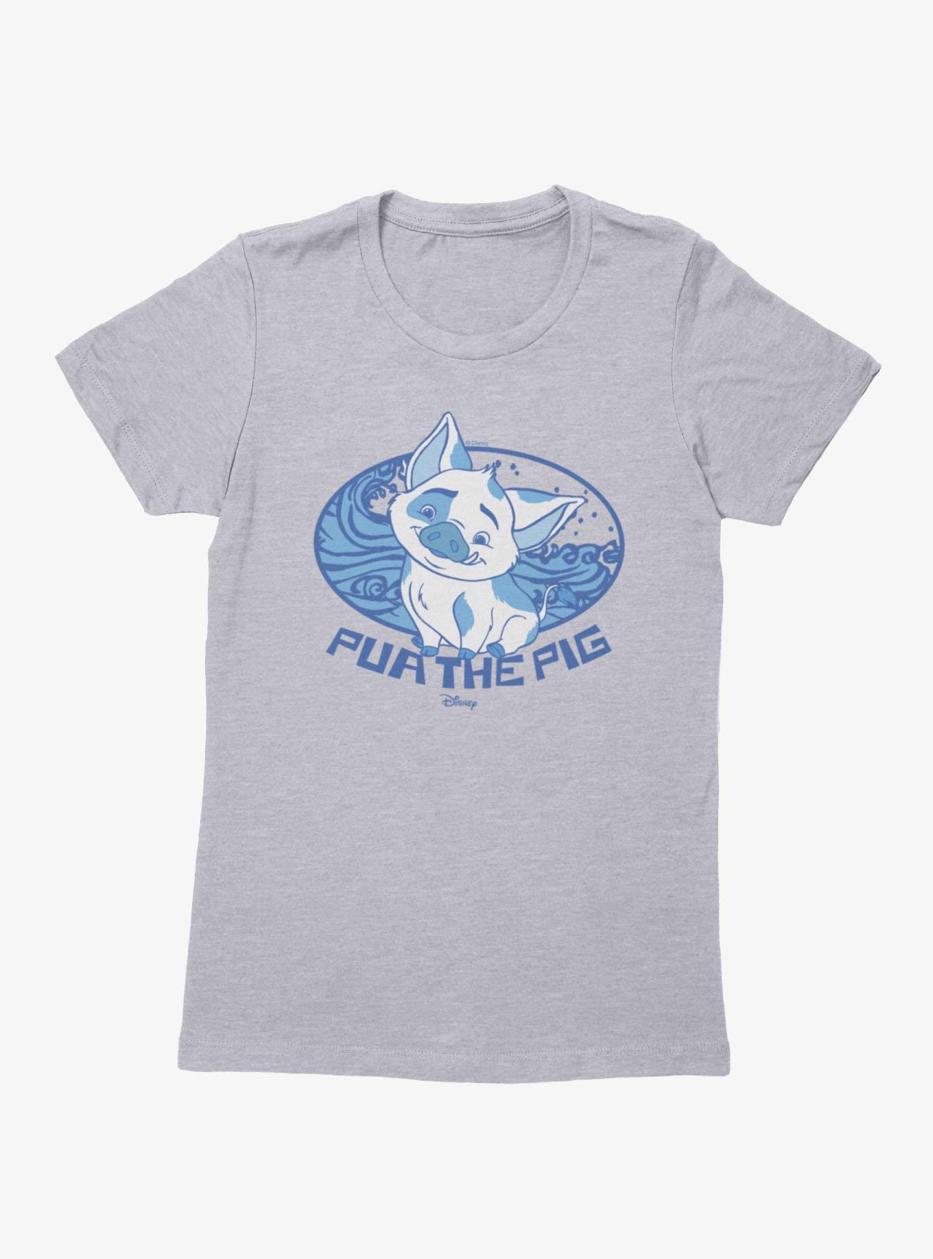 Disney Moana Pua The Pig Water Badge Womens T-Shirt, , hi-res