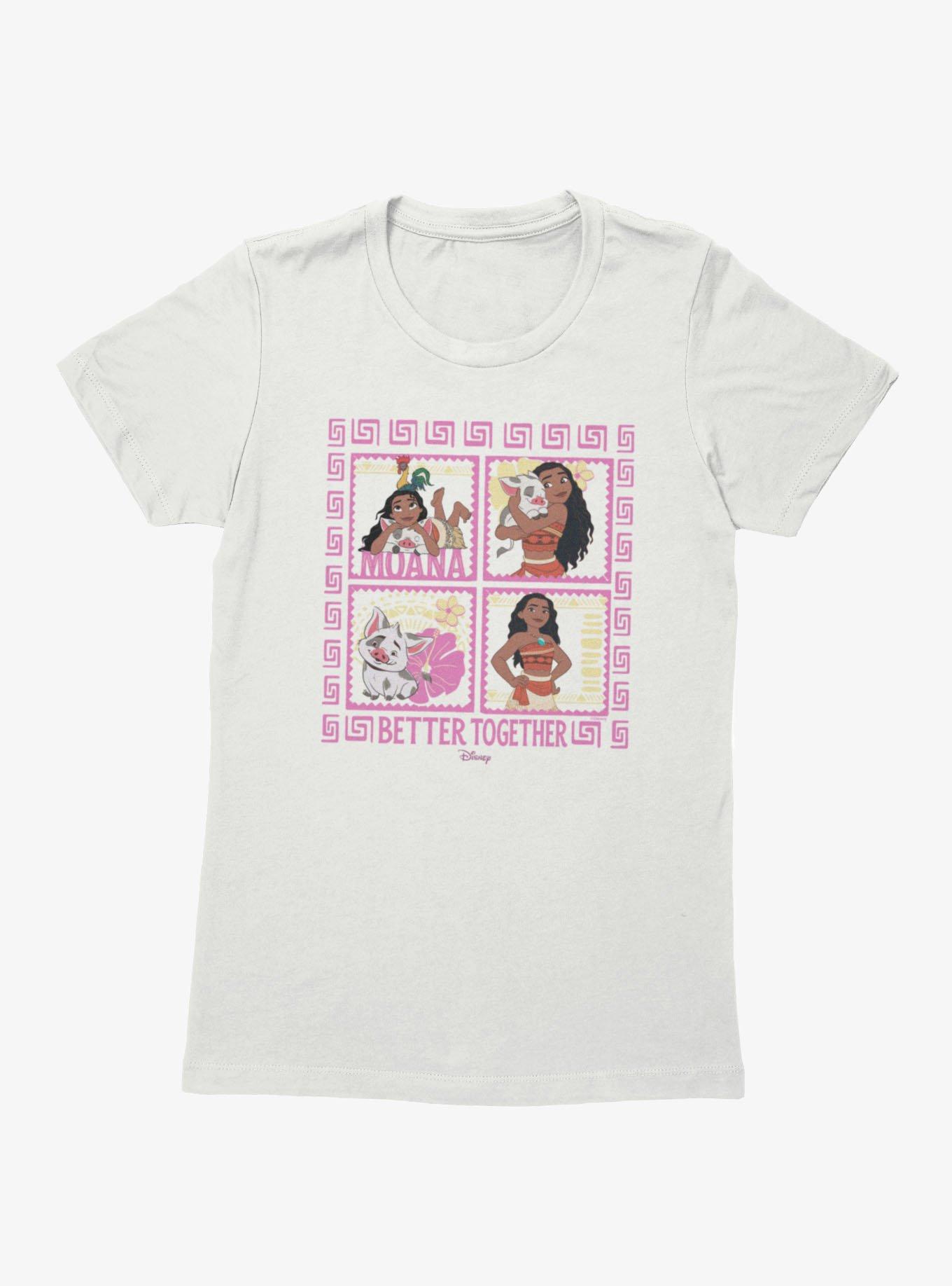 Disney Moana Better Together Square Panels Womens T-Shirt, , hi-res