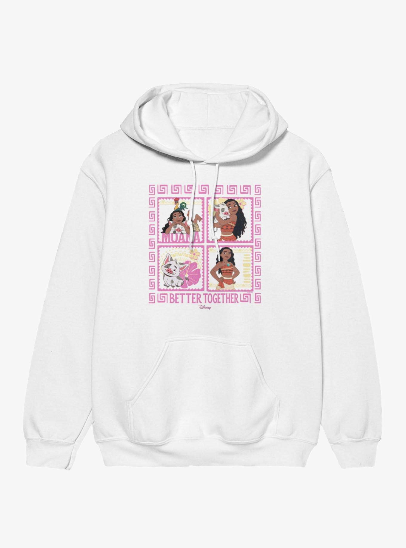 Disney Moana Better Together Square Panels Hoodie, , hi-res