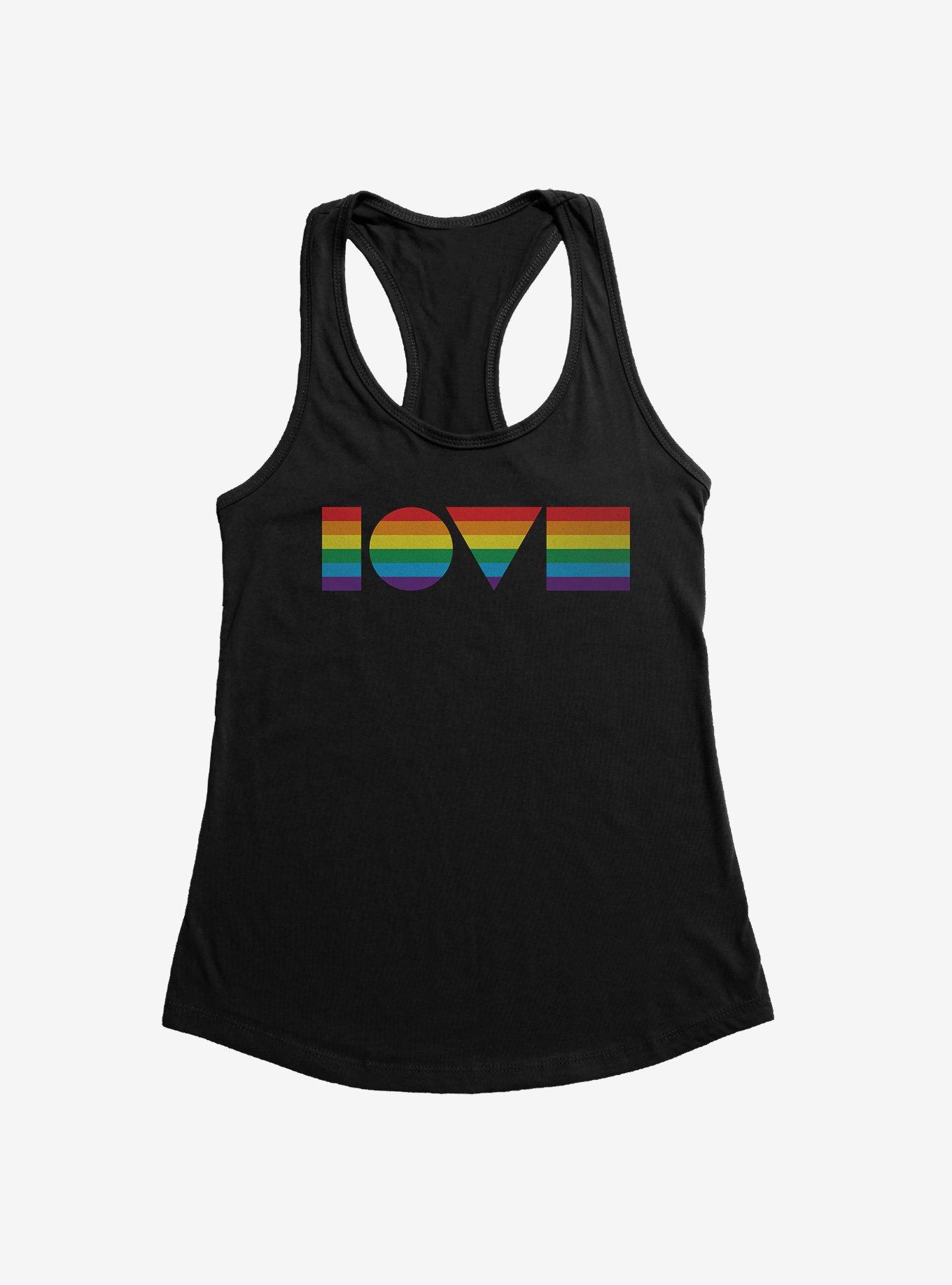 Geometric Love Pride Girls Tank, , hi-res