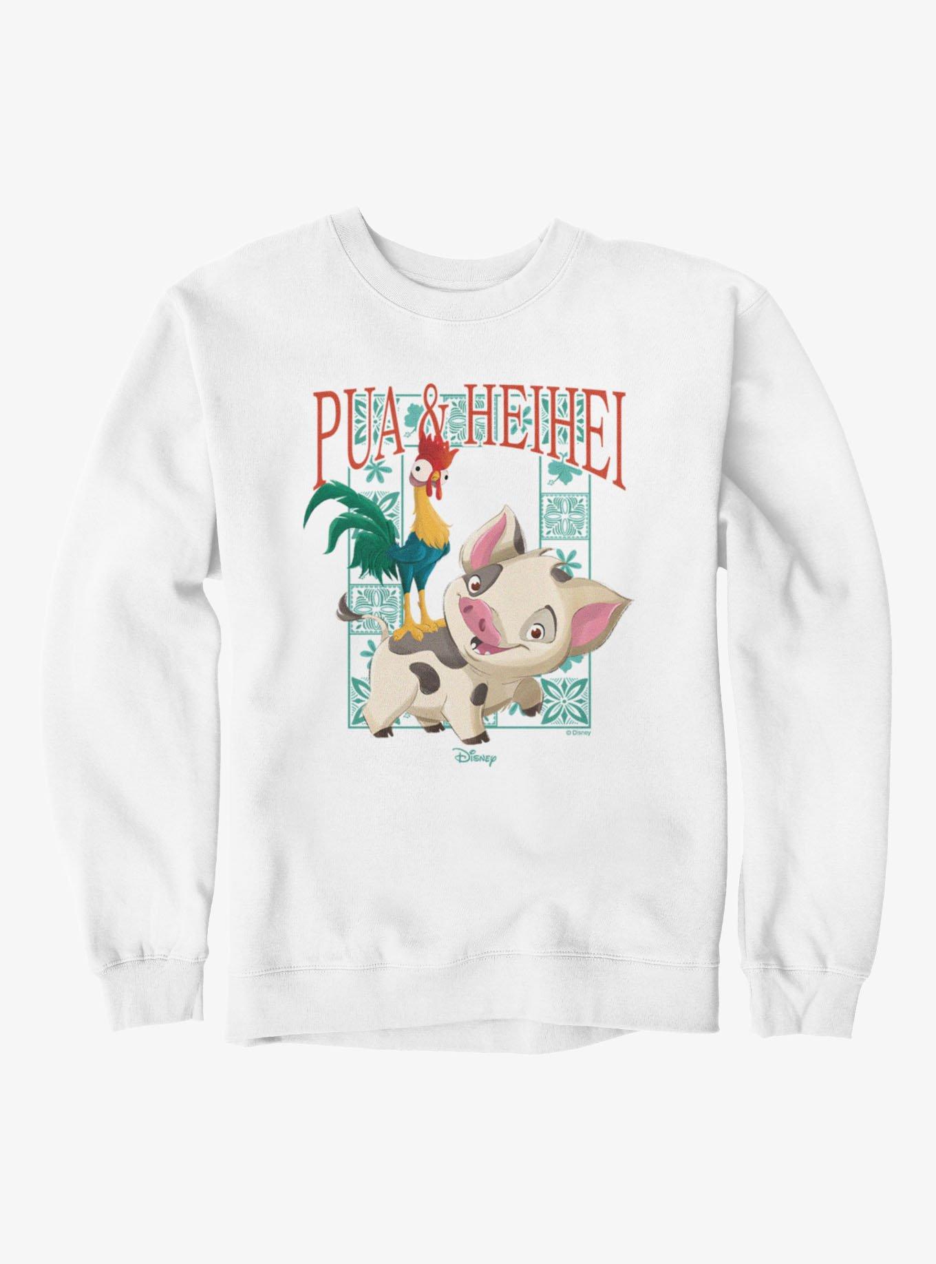 Disney Moana Pua & Hei Hei Frame Sweatshirt, , hi-res