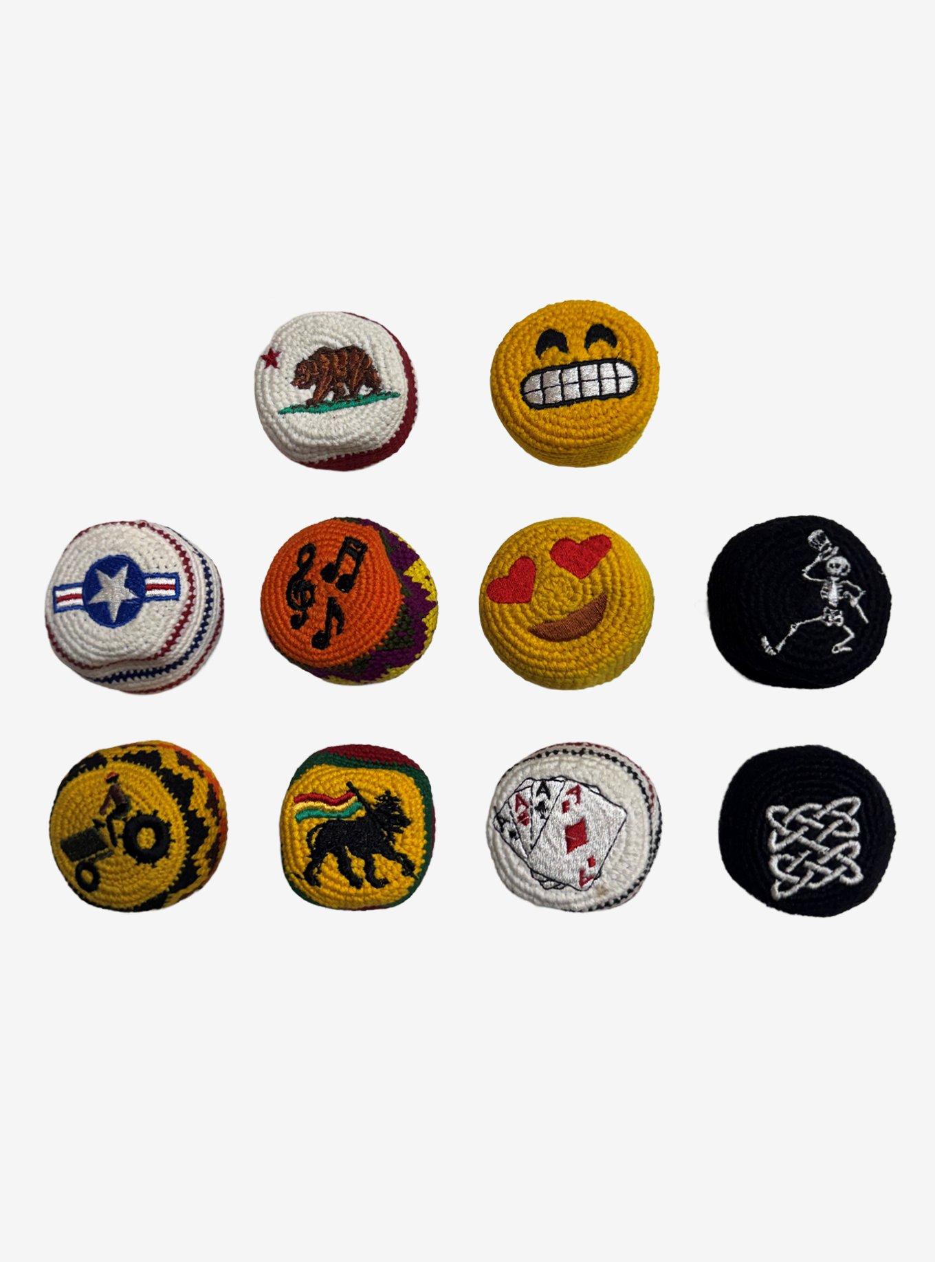 Crocheted Assorted Blind Footbag, , hi-res