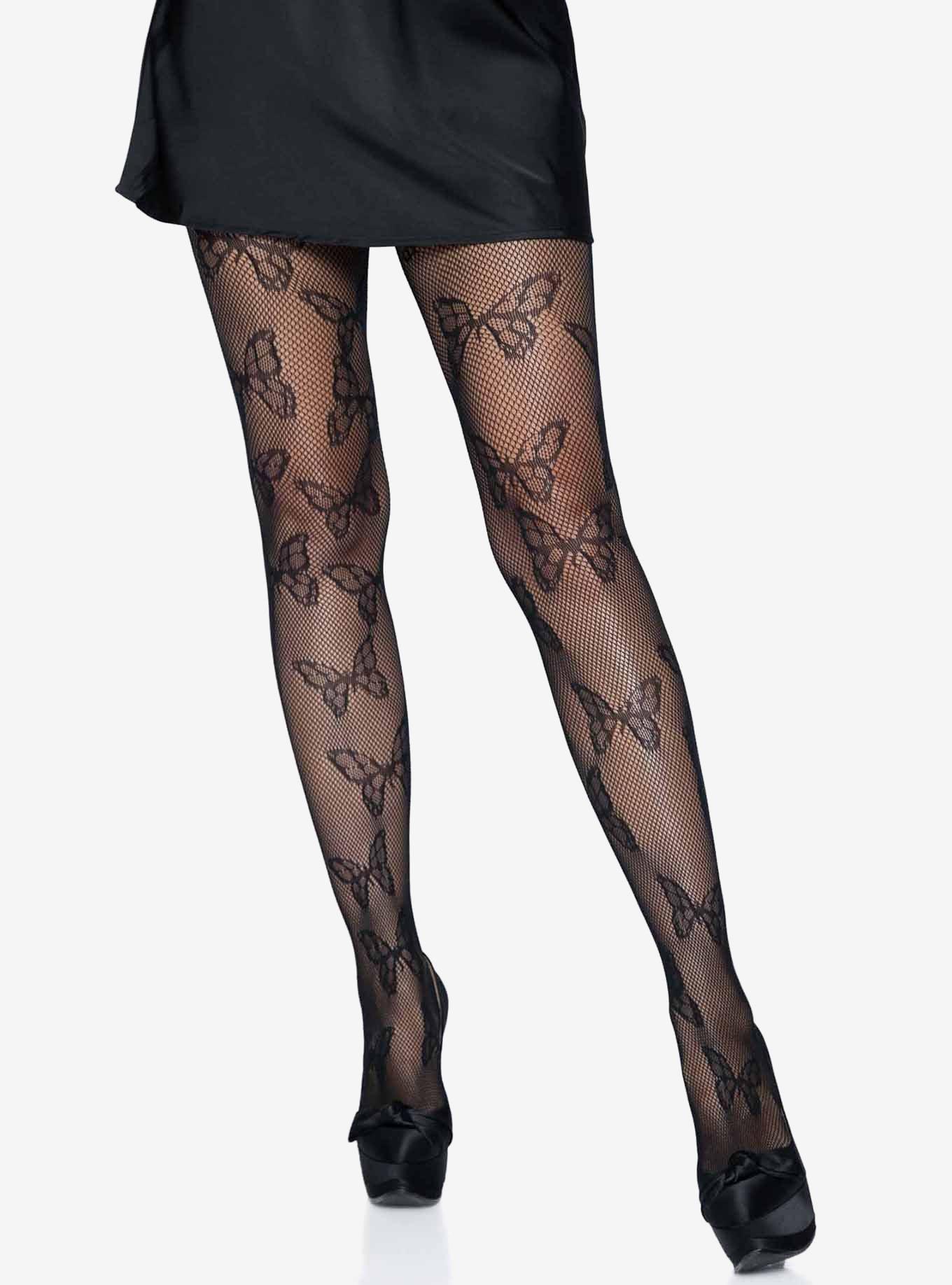 Butterfly Net Tights, , hi-res