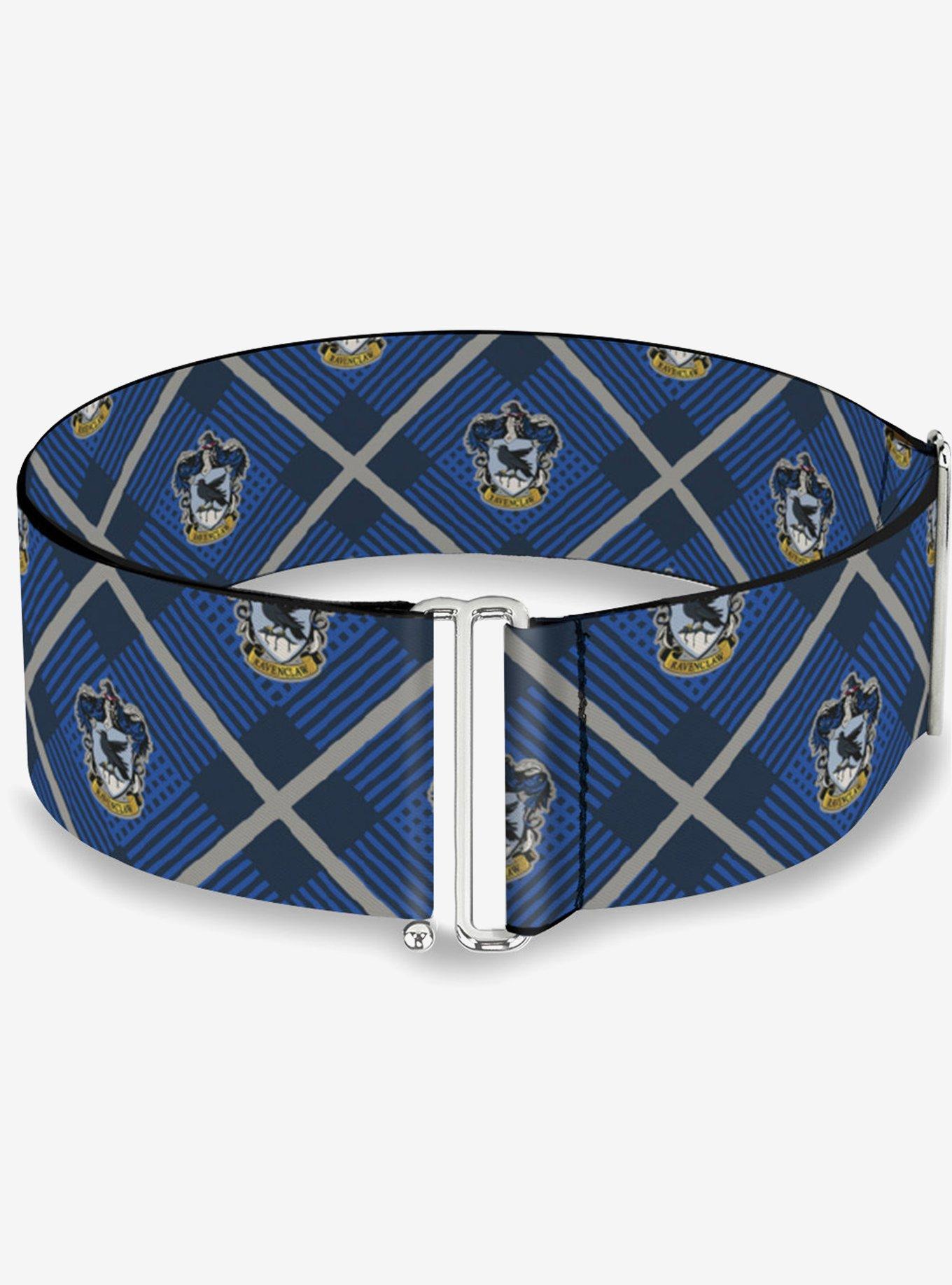 Harry Potter Ravenclaw Crest Plaid Cinch Belt, , hi-res