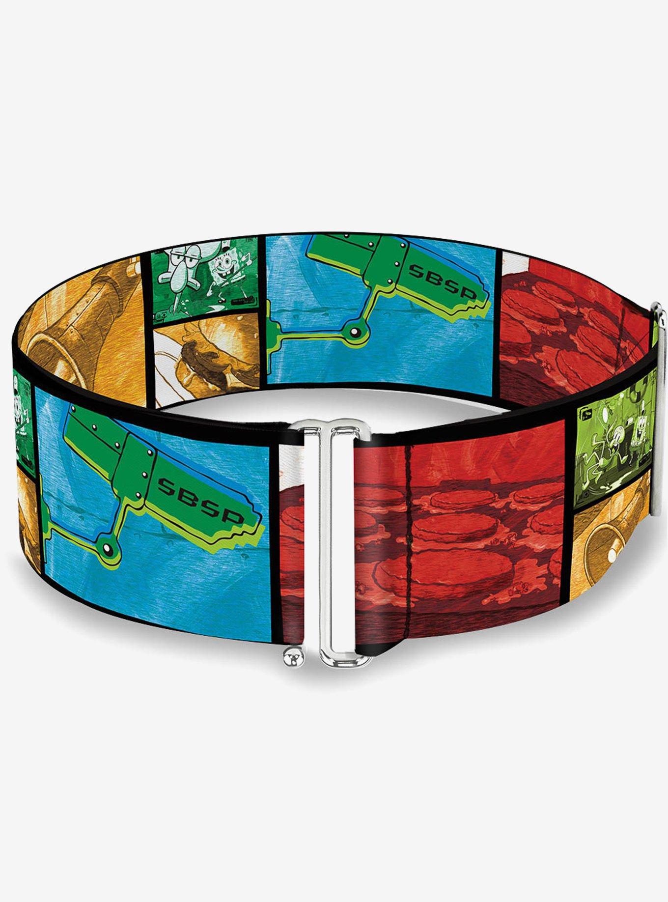 SpongeBob SquarePants Krusty Krabs Cam Scene Blocks Cinch Belt, , hi-res