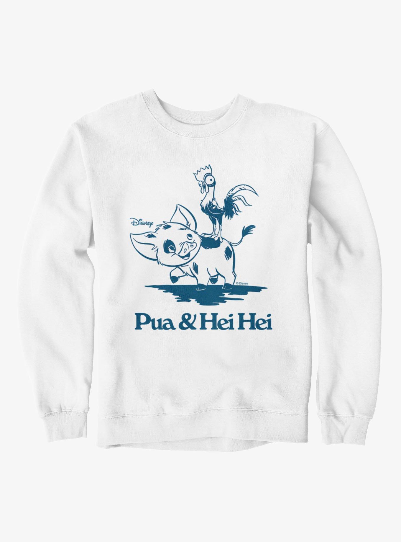 Disney Moana Pua & Hei Hei Play Ride Sweatshirt, , hi-res