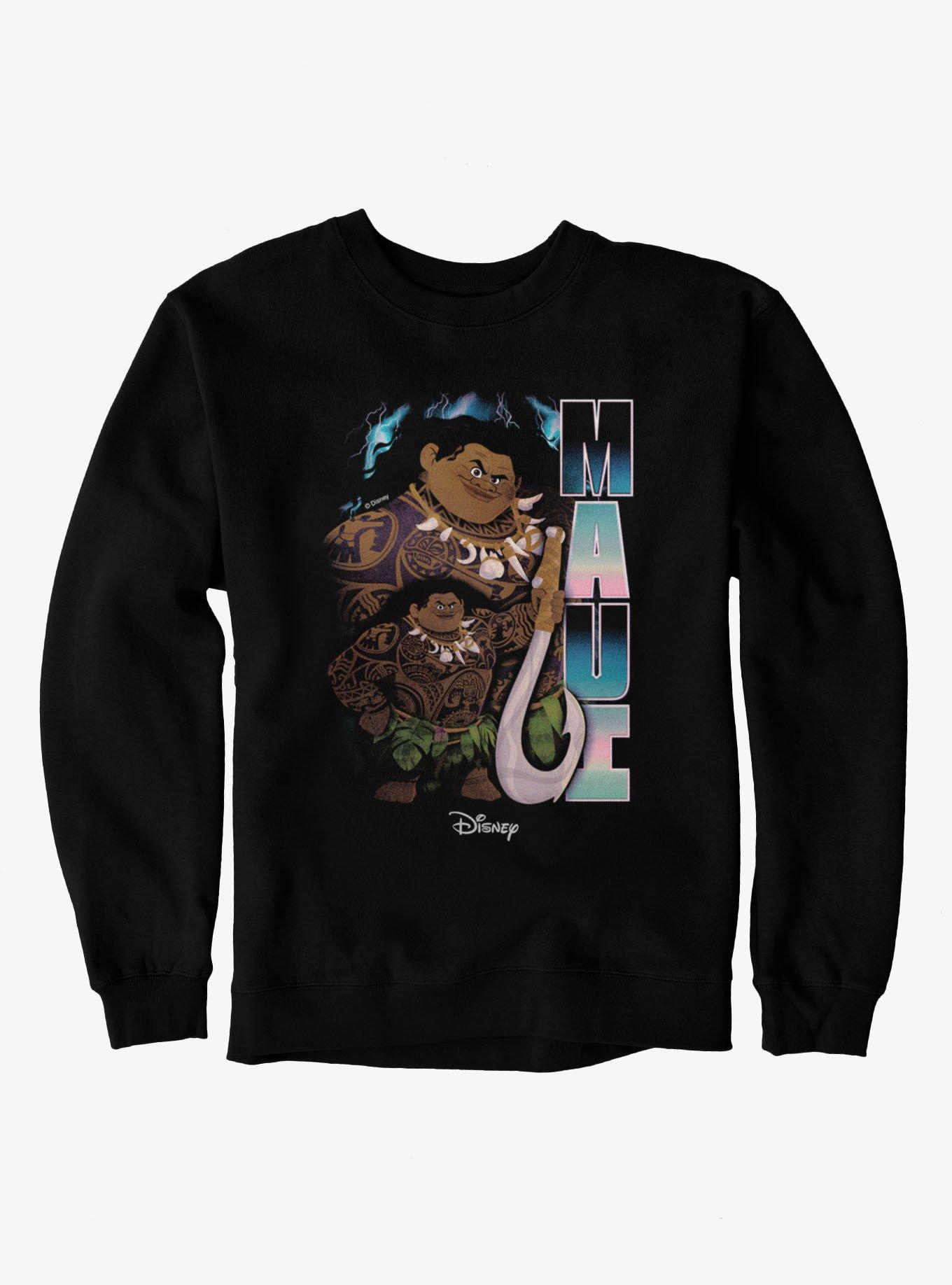 Disney Moana Maui Hook Pose Sweatshirt, , hi-res