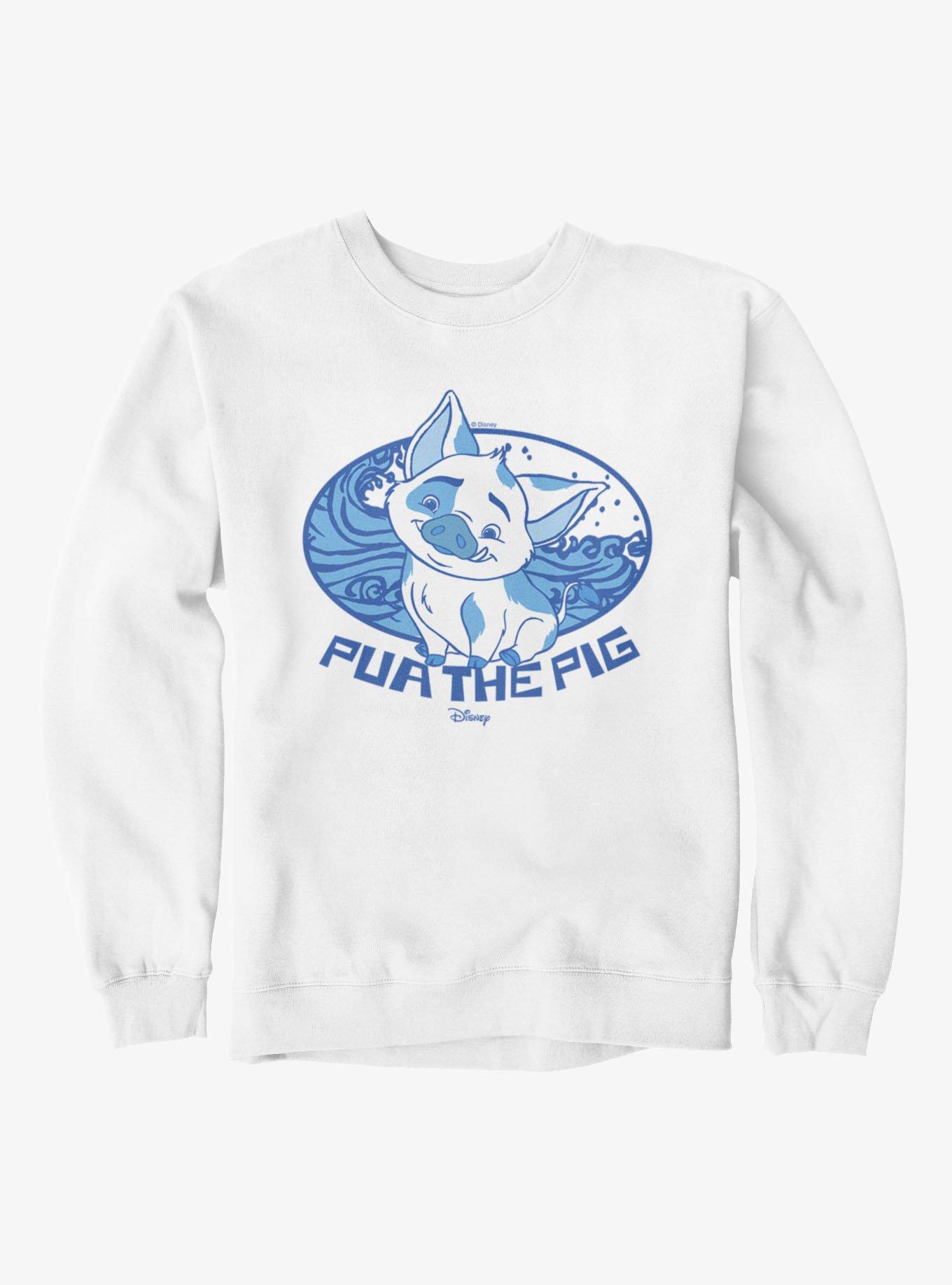 Disney Moana Pua The Pig Water Badge Sweatshirt, , hi-res