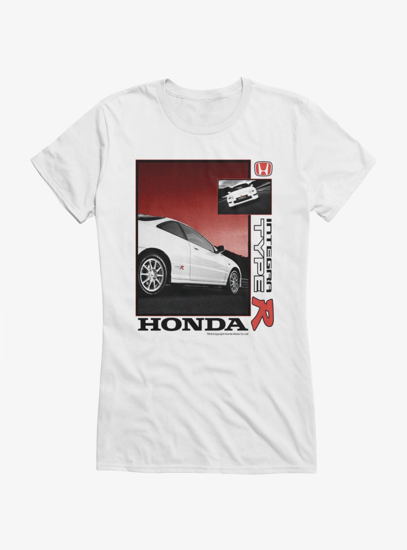 Honda Integra Type R Side Photo Girls T-Shirt, , hi-res