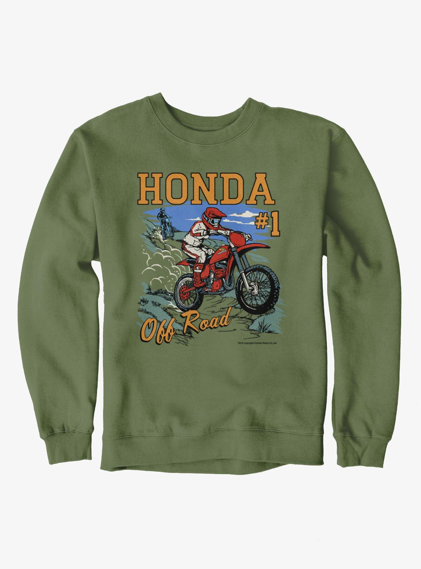 Honda Number 1 Off Road Crew Sweatshirt, , hi-res