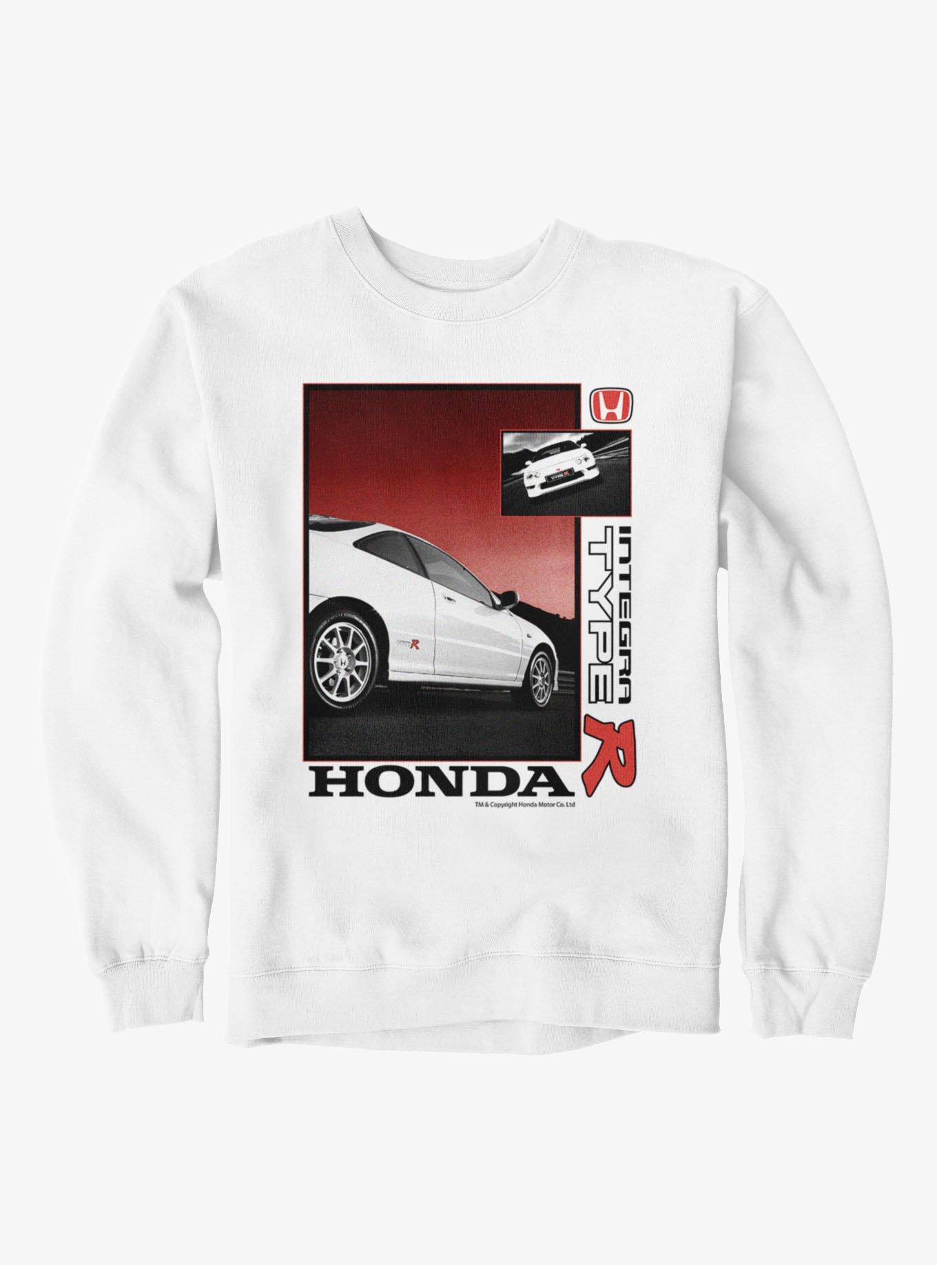 Honda Integra Type R Side Photo Crew Sweatshirt, , hi-res